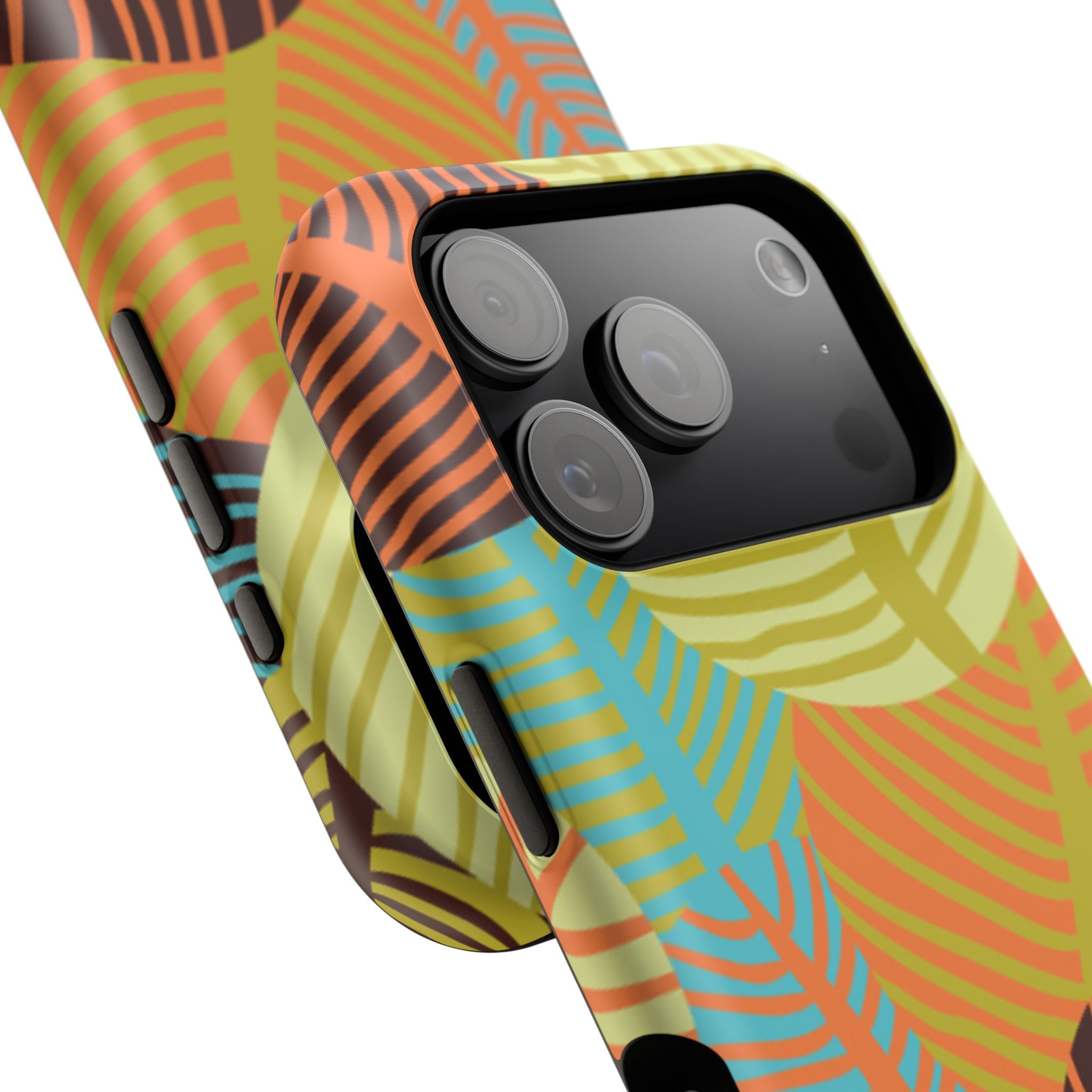 Vibrant Leafy Phone Impact-Resistant Case