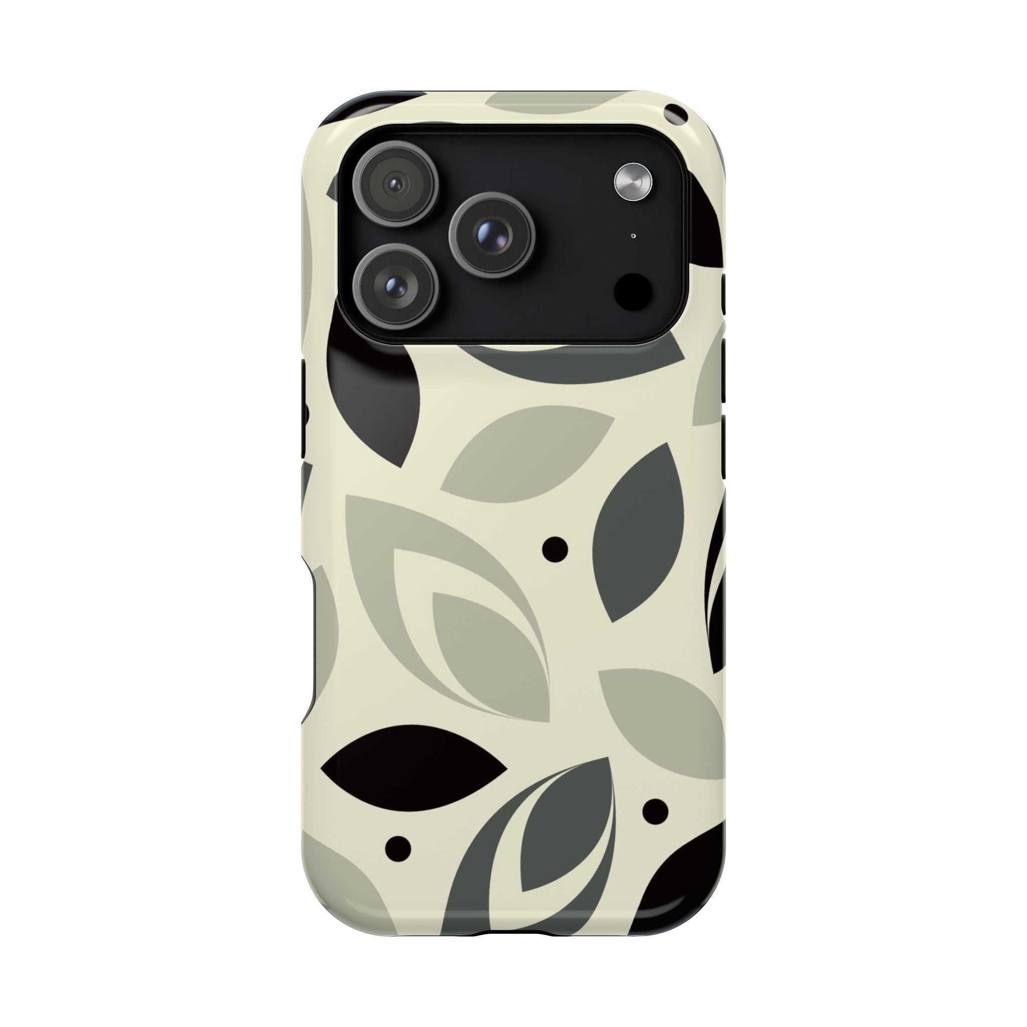 Modern Leaf Impact-Resistant Phone Cases