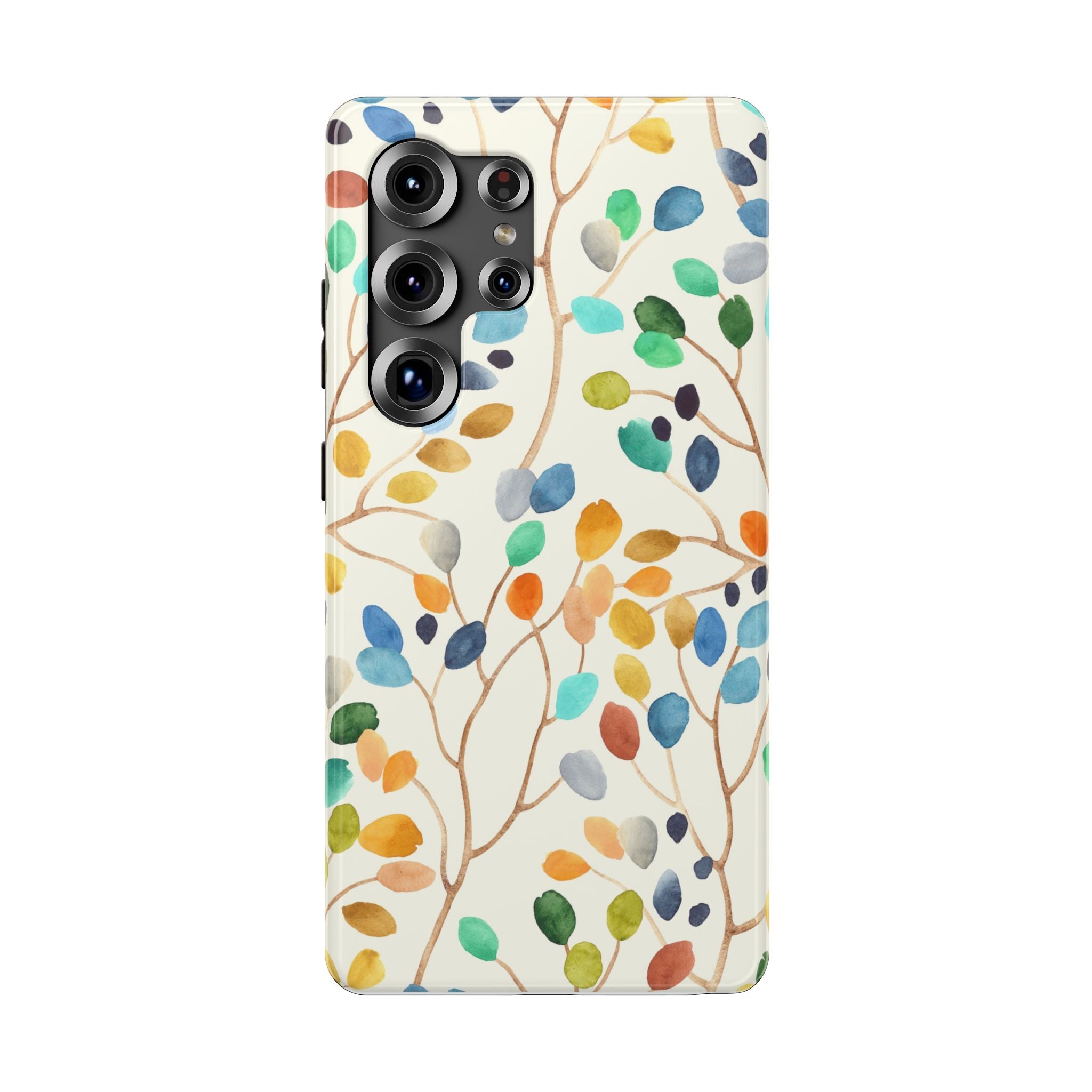 Vibrant Floral Phone Cases Impact-Resistant