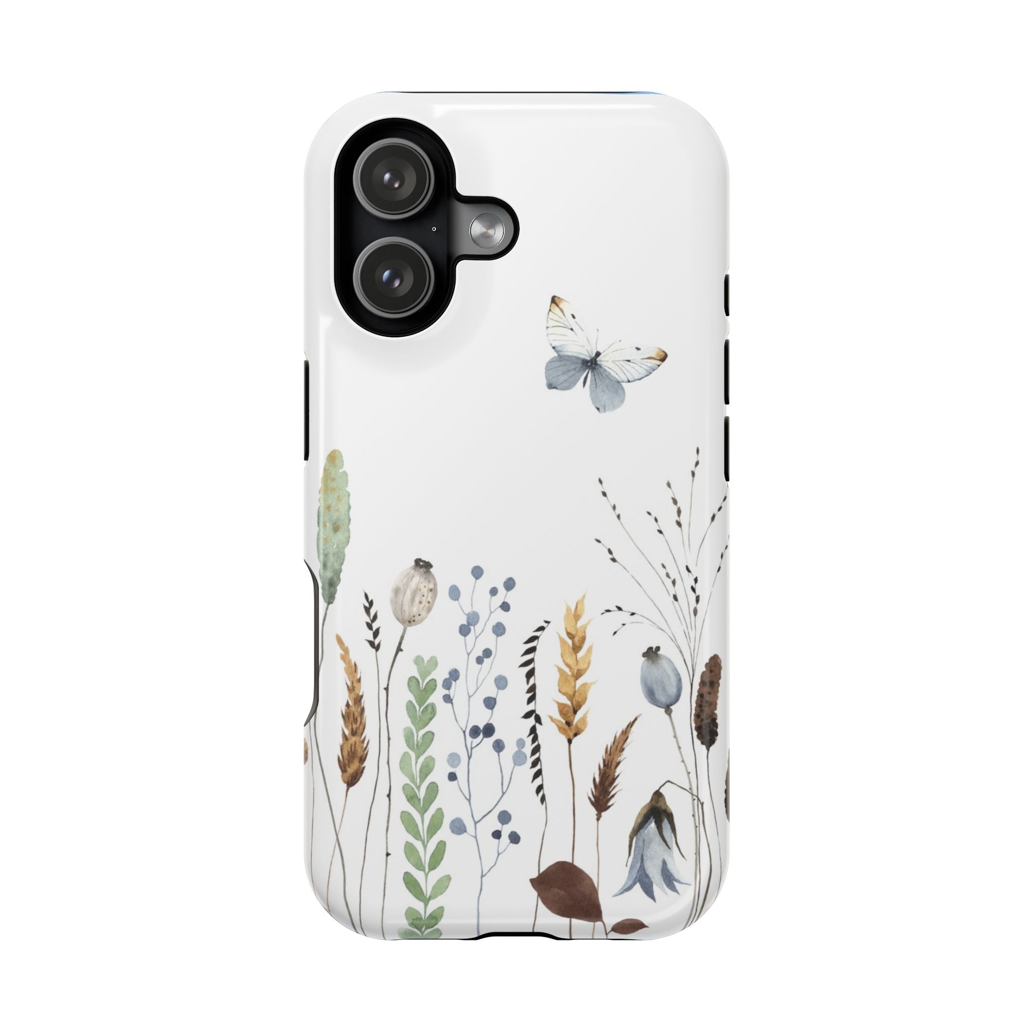 Floral Impact-Resistant Phone Case