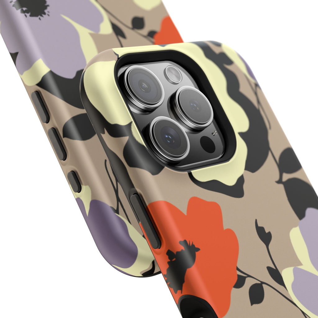 Floral Impact-Resistant Phone Case