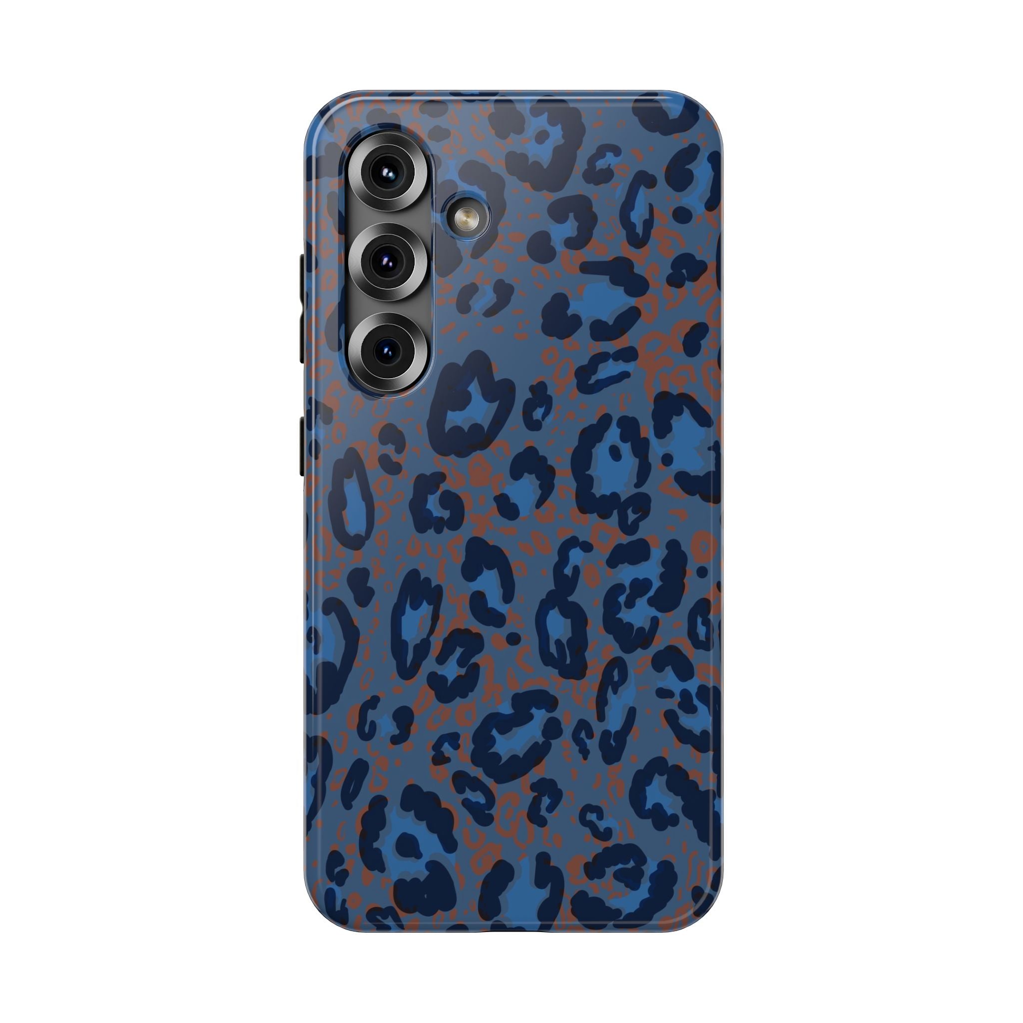 Leopard Print Phone Case, Impact-Resistant