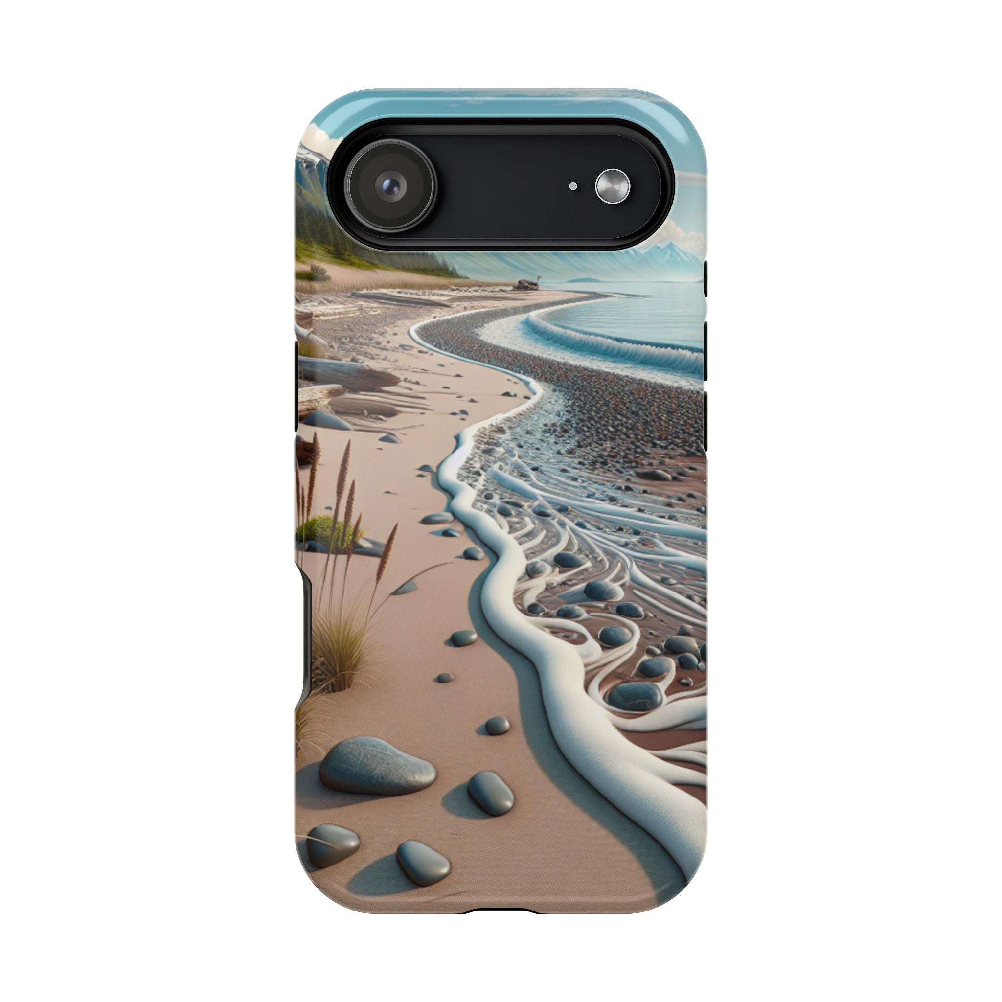 Beach Landscape Impact Resistant Phone Case