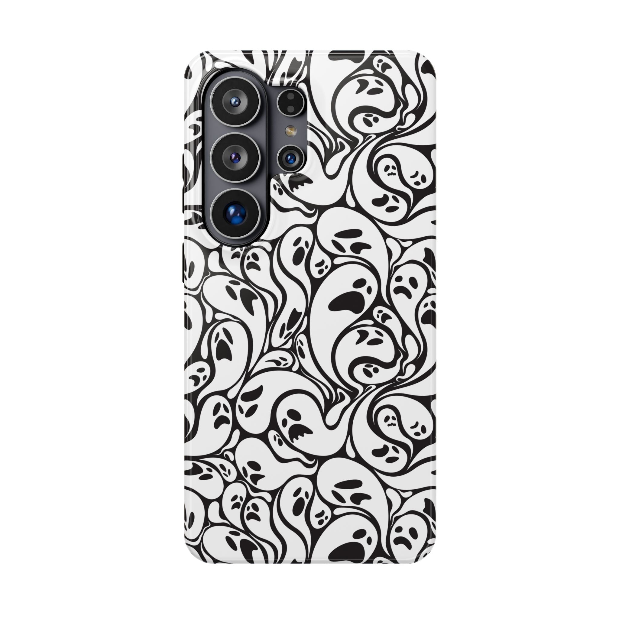 Halloween Ghostly Vibes Impact-Resistant Phone Case