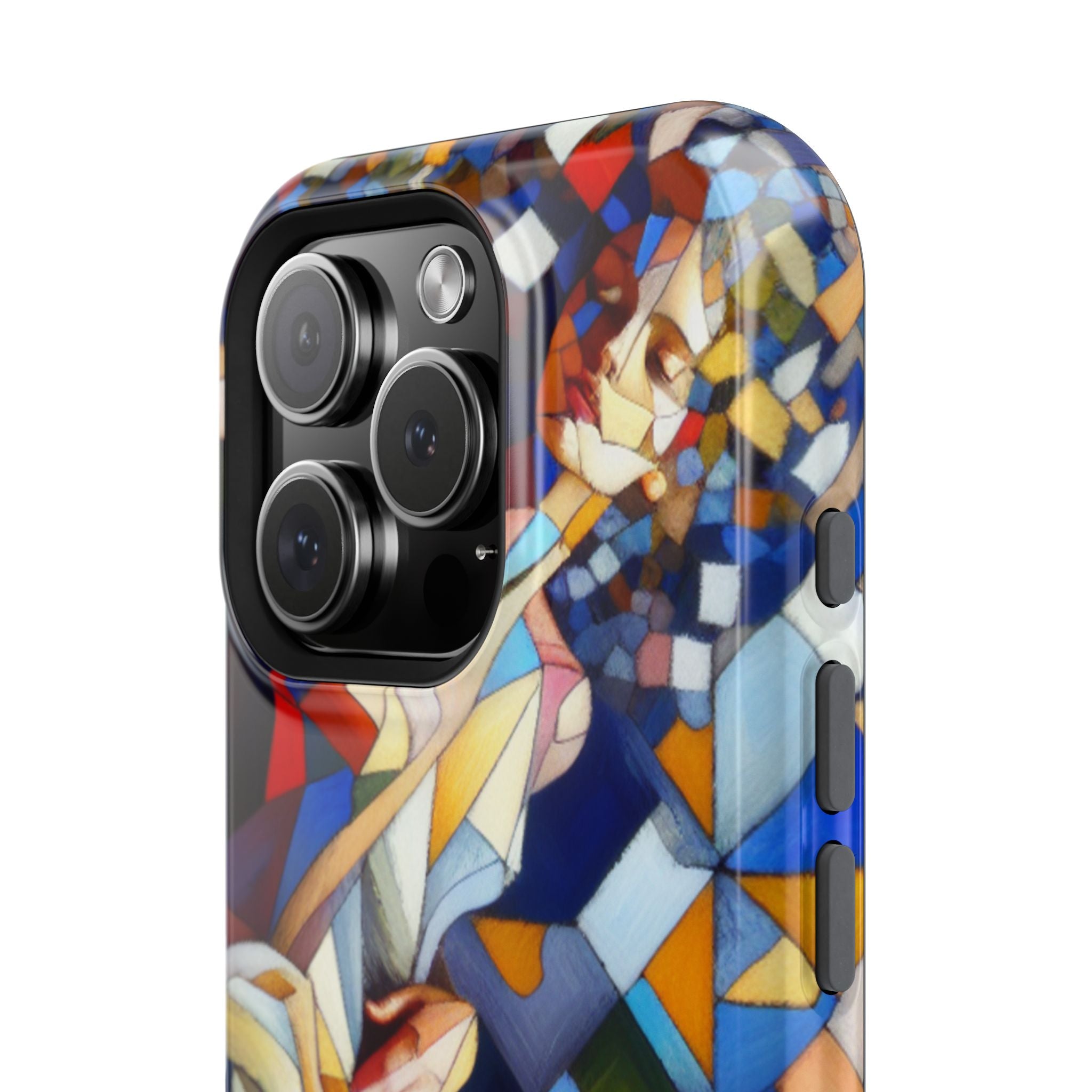Impact Resistant Phone Case - Beautiful Woman Abstract Design Samsung