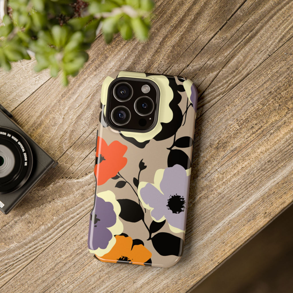 Floral Impact-Resistant Phone Case