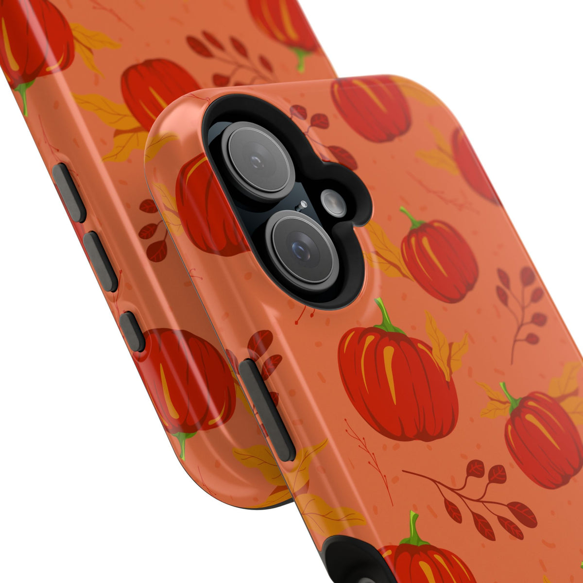 Pumpkin Design Magnetic Shockproof Phone Case for iPhone/Samsung