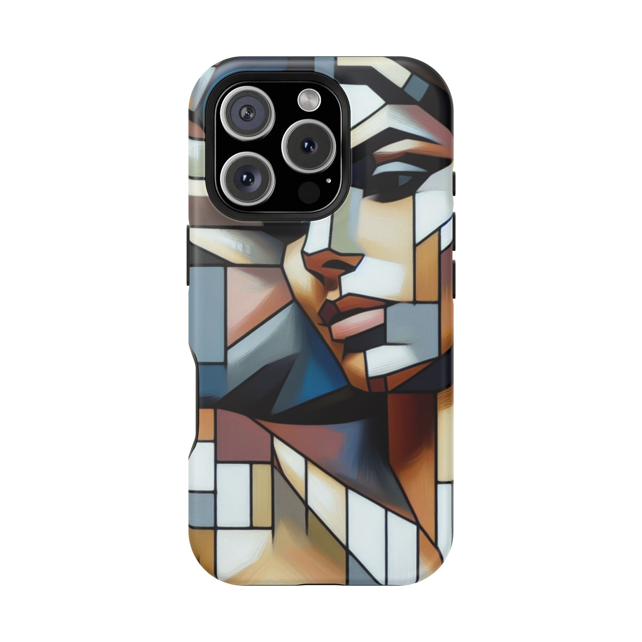 Impact Resistant Case - Woman Abstract Design