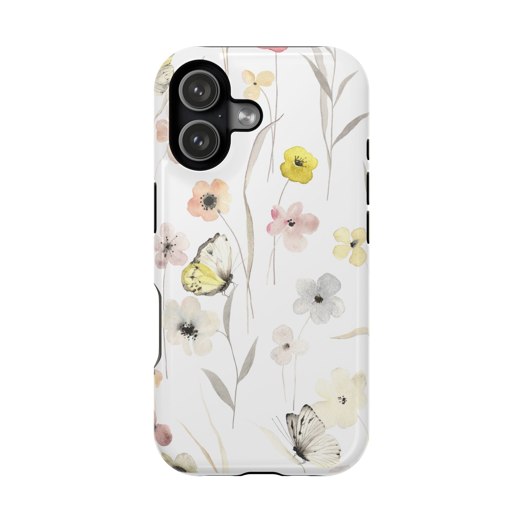 Floral Impact-Resistant Phone Case