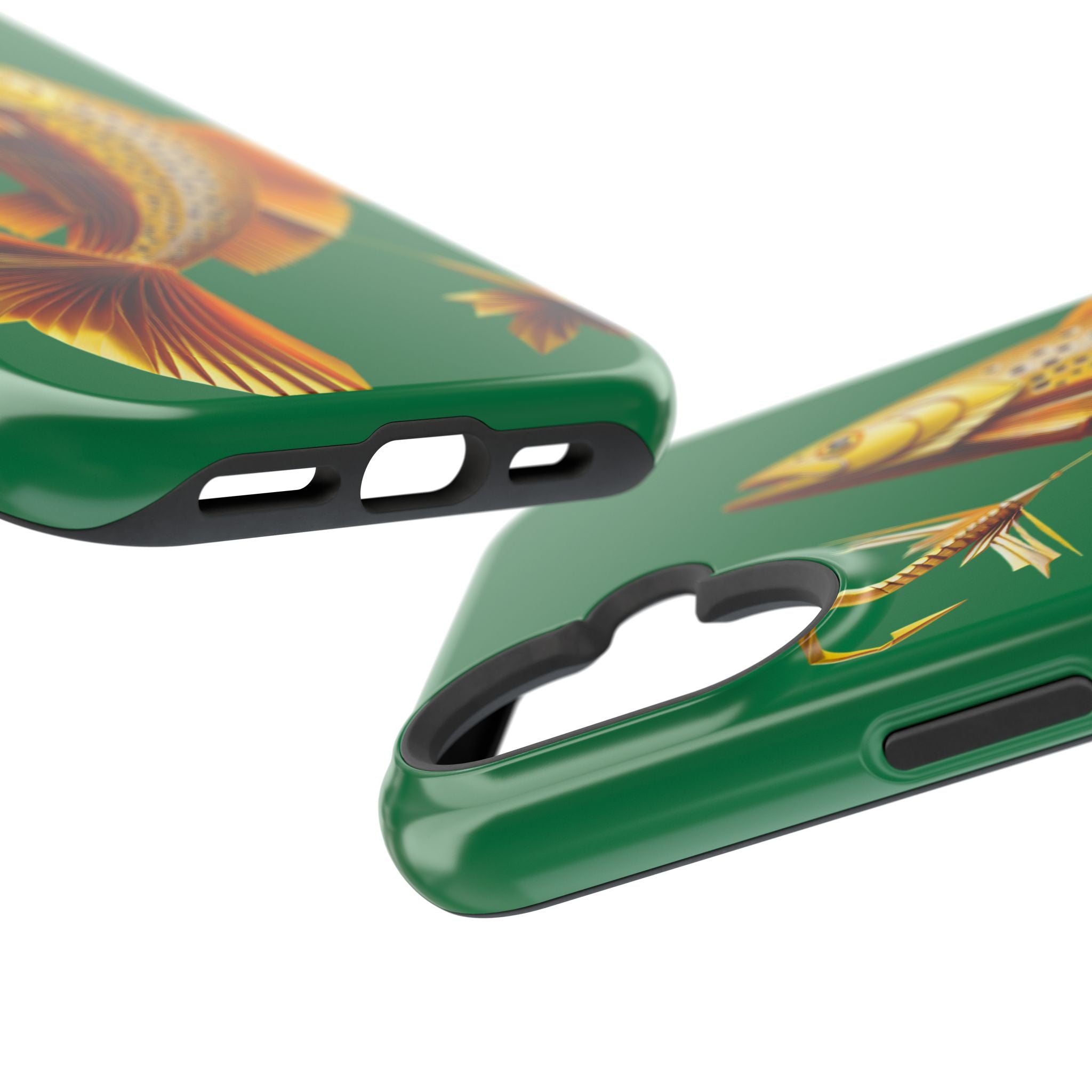 Impact Resistant Phone Case,  Lucky Charm Fish, Outdoor Enthusiast Gift