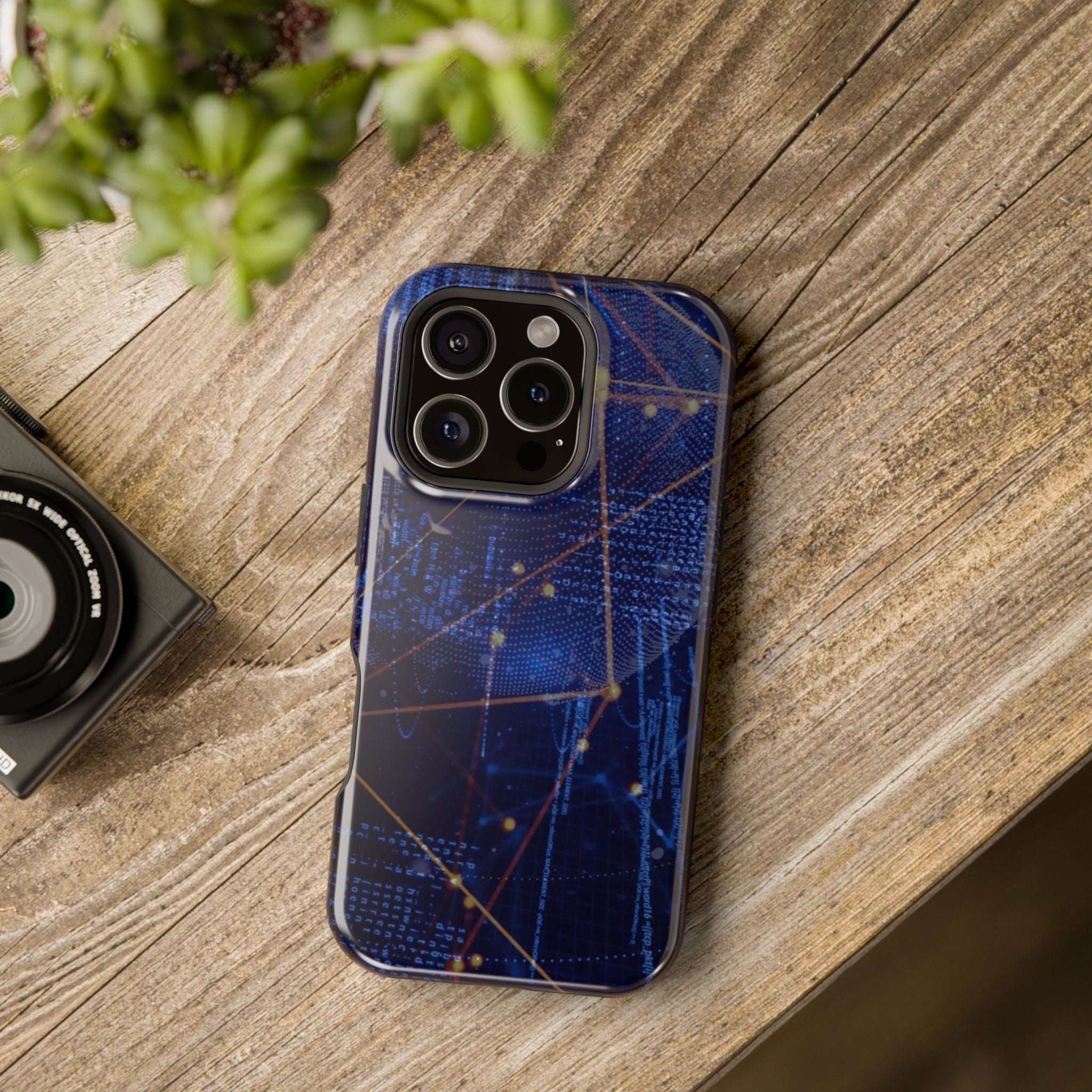 Geometric Impact-Resistant Phone Case