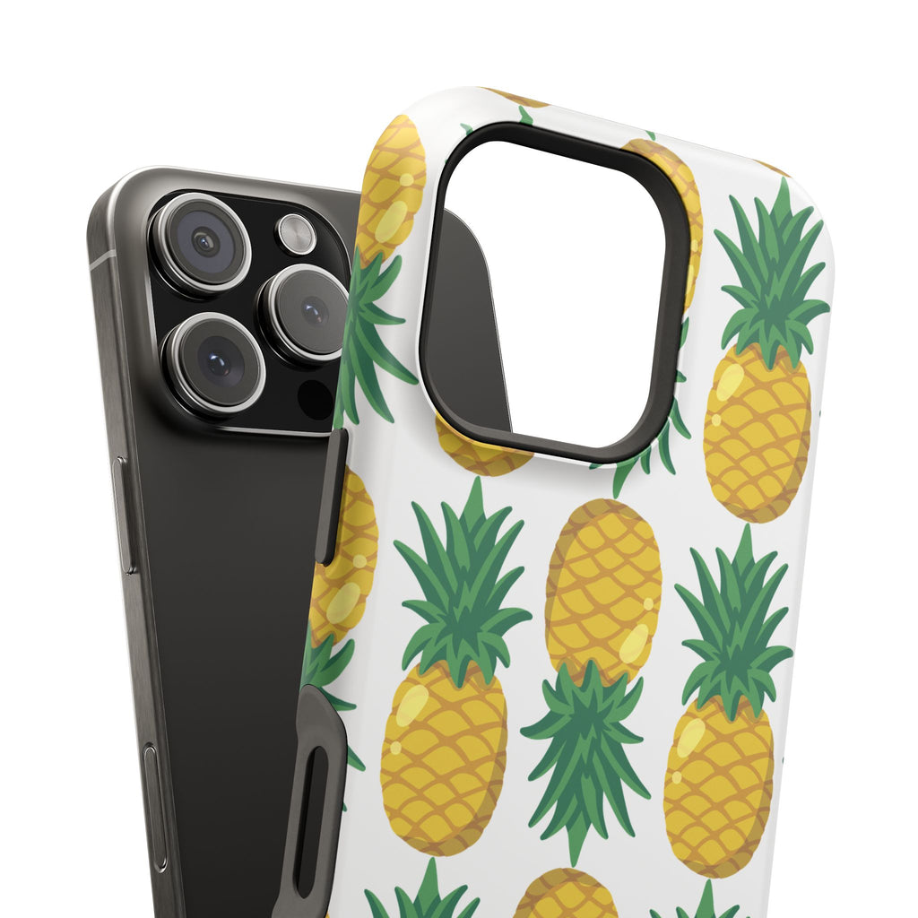 Pineapple Print Phone Case - Impact-Resistant