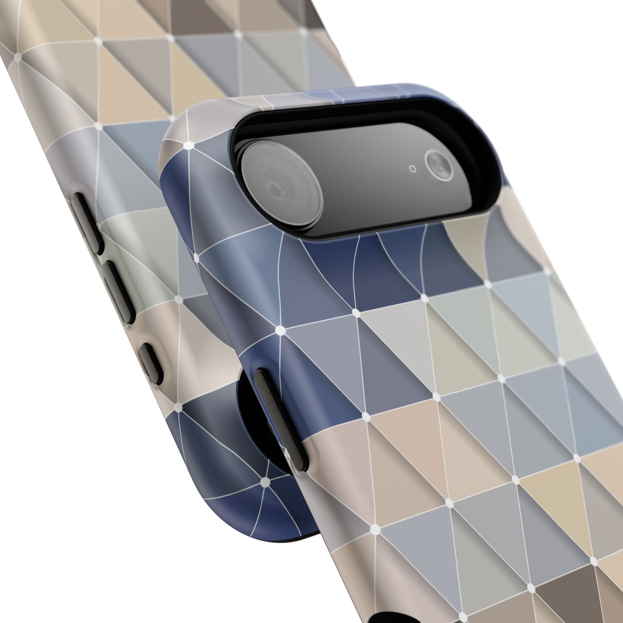 Geometric Phone Case - Stylish Impact-Resistant