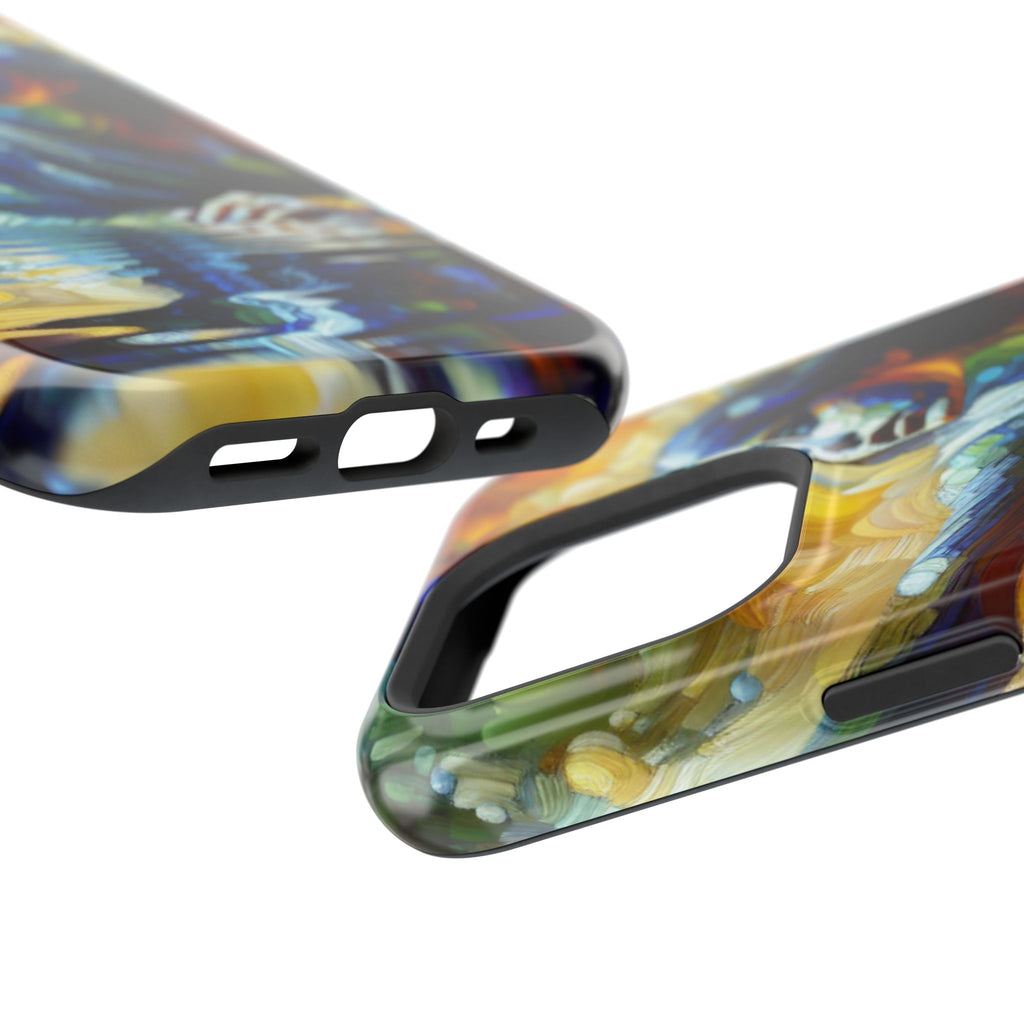 Abstract Woman Impact Resistant Phone Tough Case