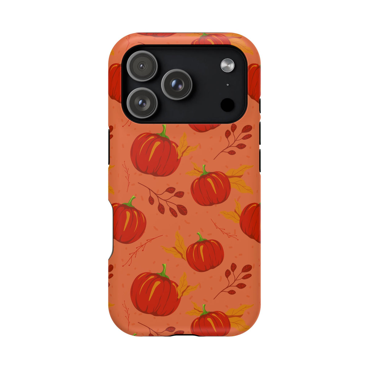 Pumpkin Design Magnetic Shockproof Phone Case for iPhone/Samsung