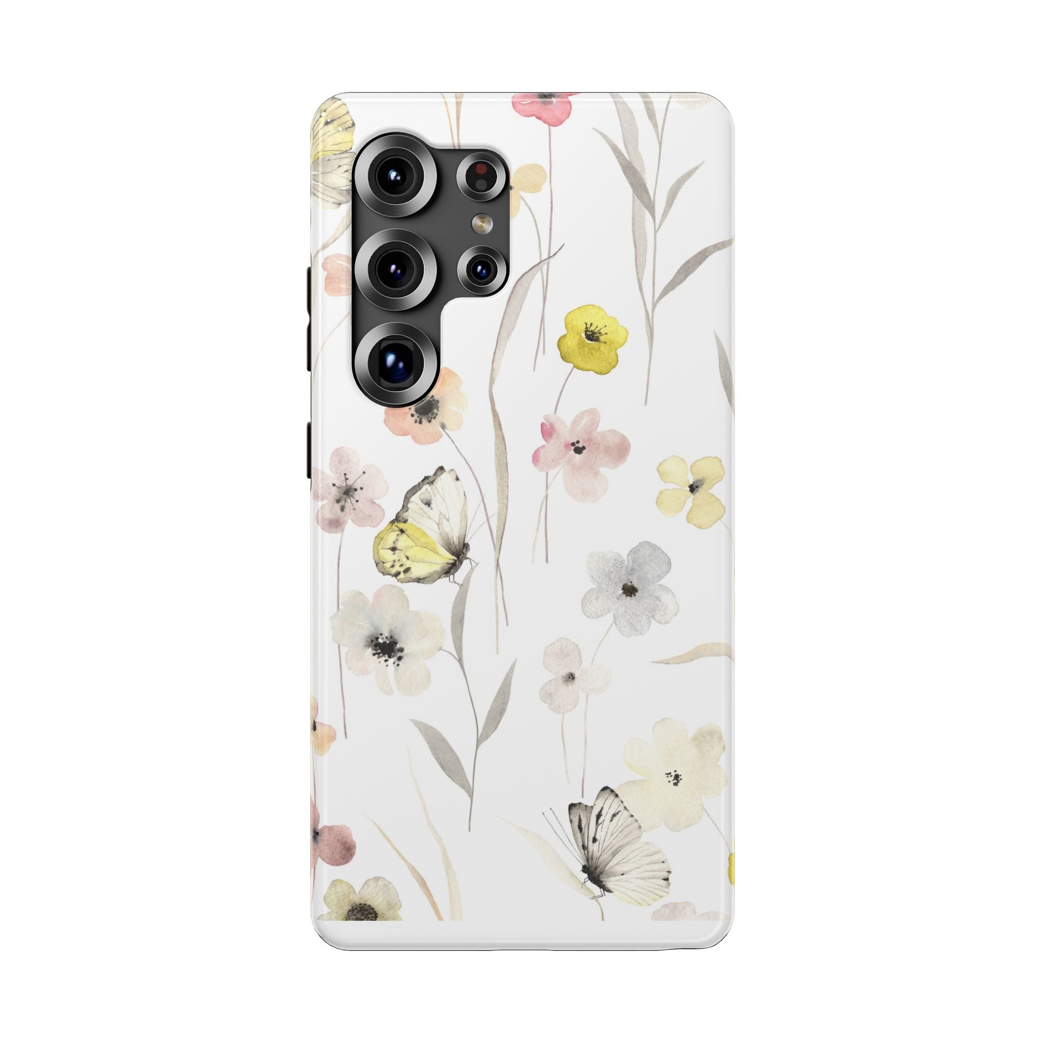 Floral Impact-Resistant Phone Case