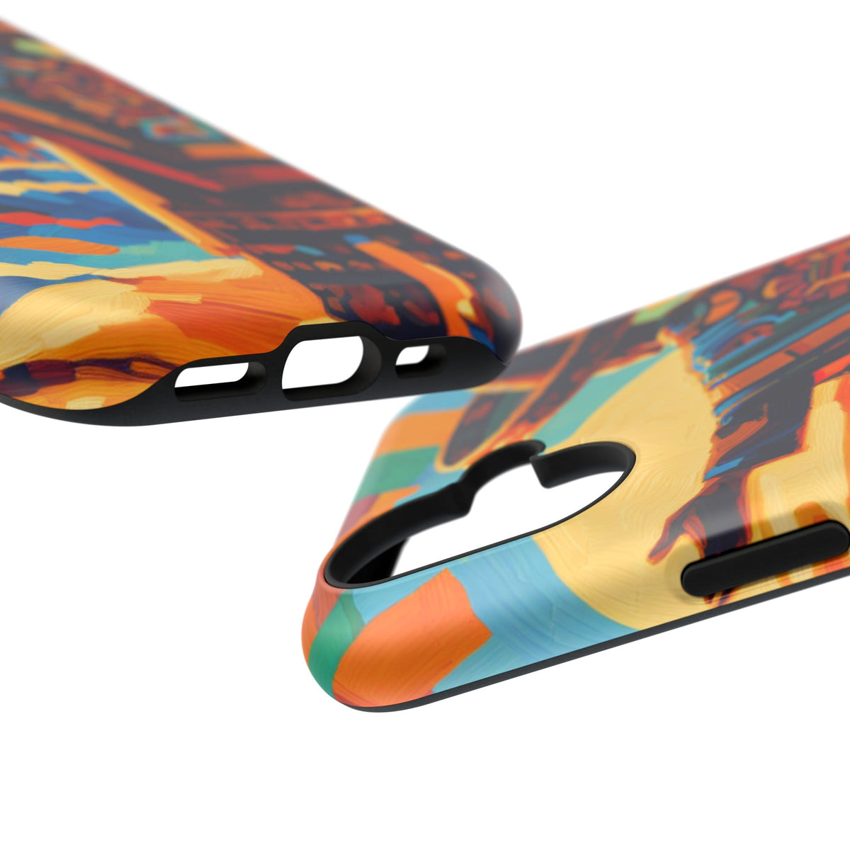 Aztec Sunset Phone Case — Impact‑Resistant Protective Cover