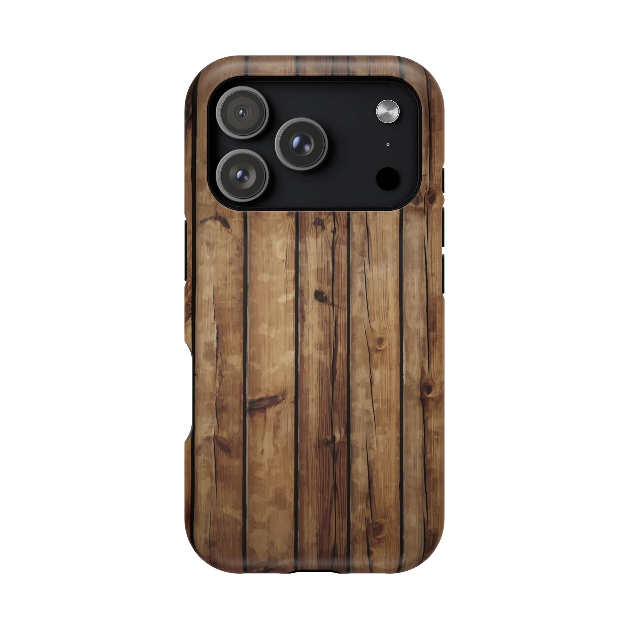 Rustic Wood Phone Case | Impact-Resistant