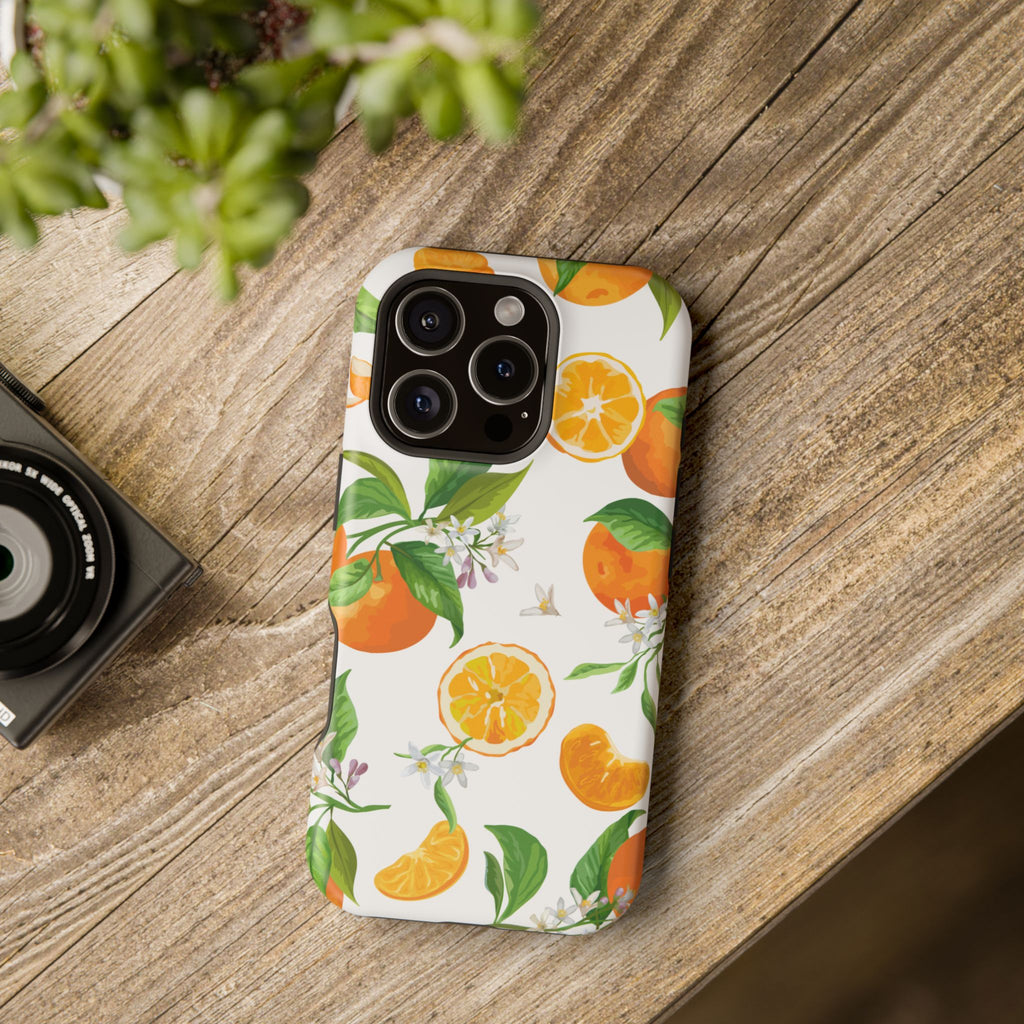 Citrus Blossom Phone Case Durable