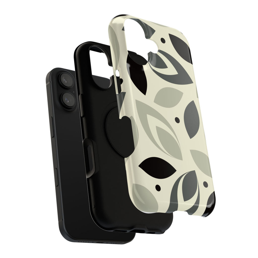 Modern Leaf Impact-Resistant Phone Cases