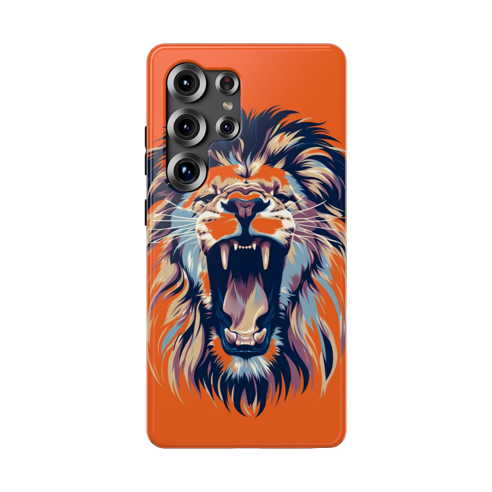 Wild Roar Lion Impact Resistant Phone Case