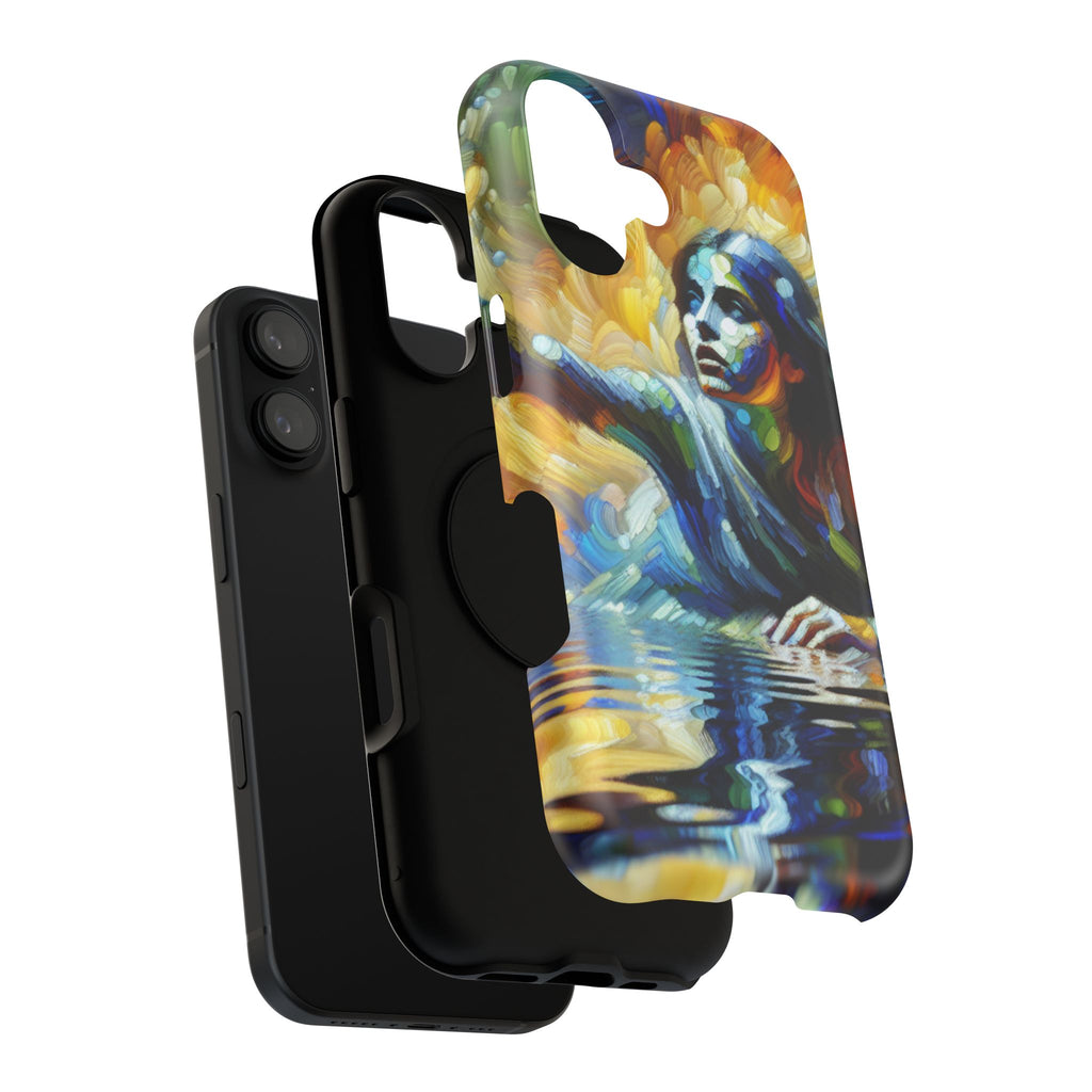 Abstract Woman Impact Resistant Phone Tough Case