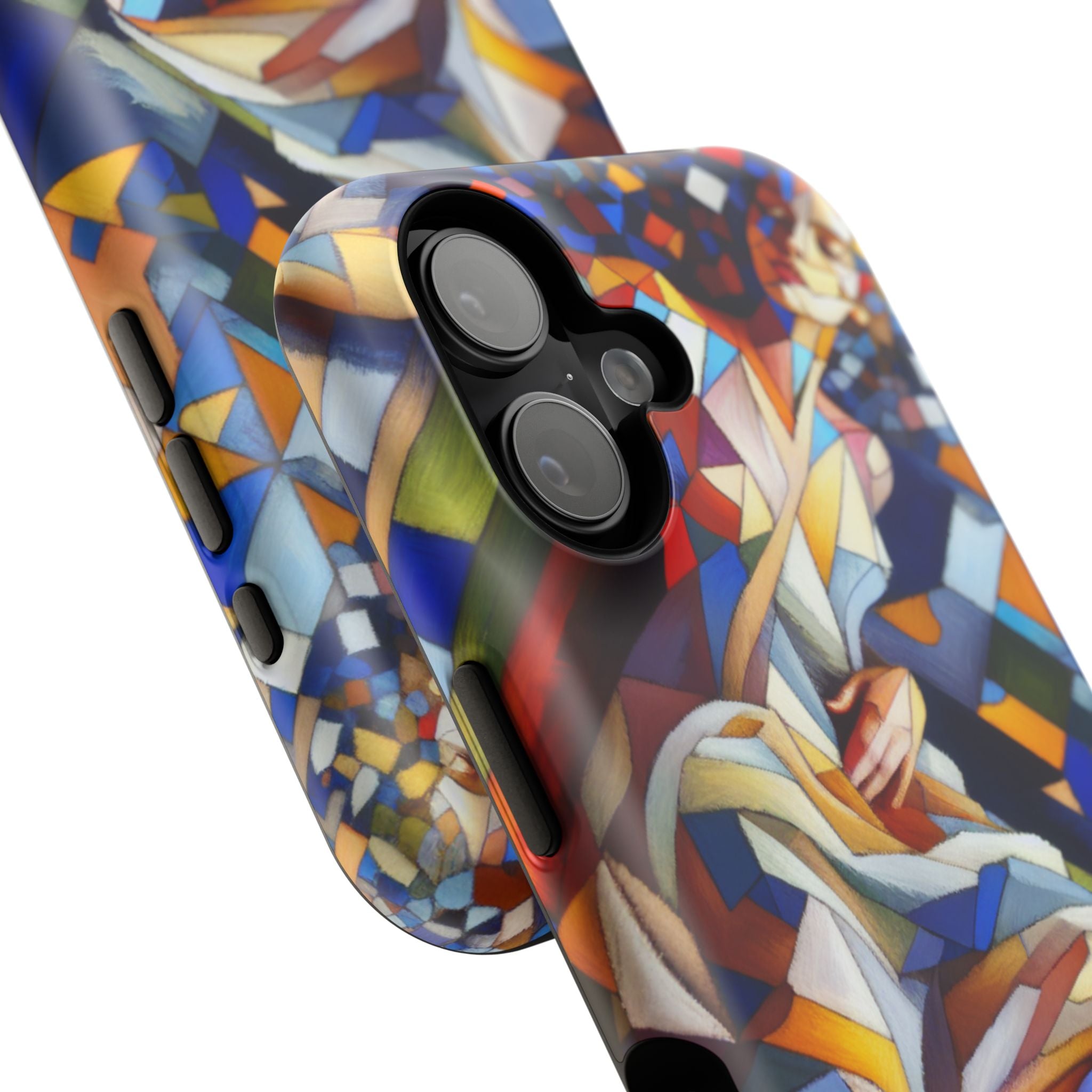 Impact Resistant Phone Case - Beautiful Woman Abstract Design