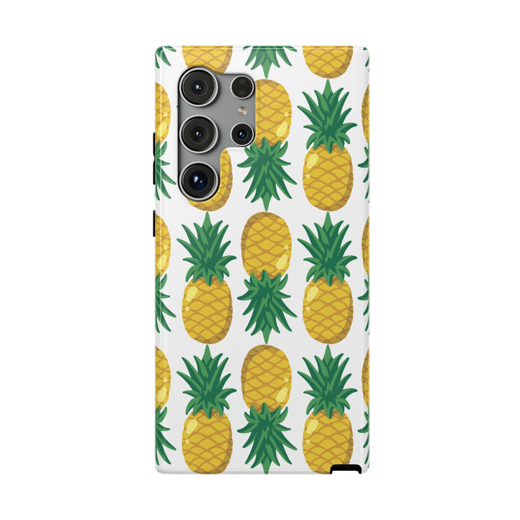 Pineapple Print Phone Case - Impact-Resistant