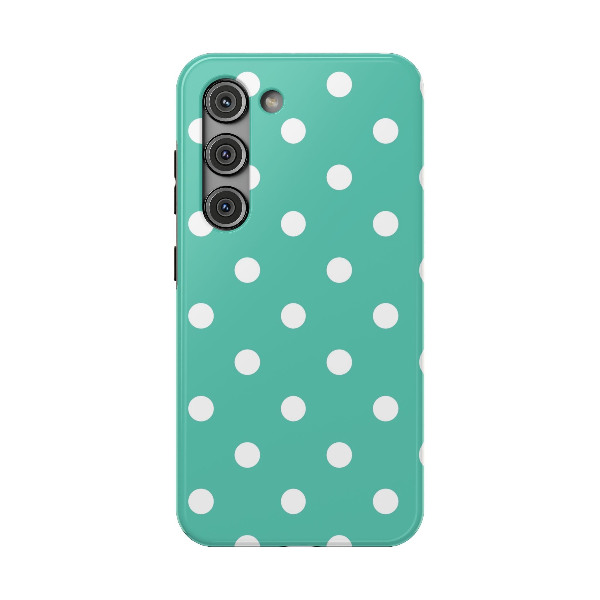 Polka Dot Impact-Resistant Phone Case