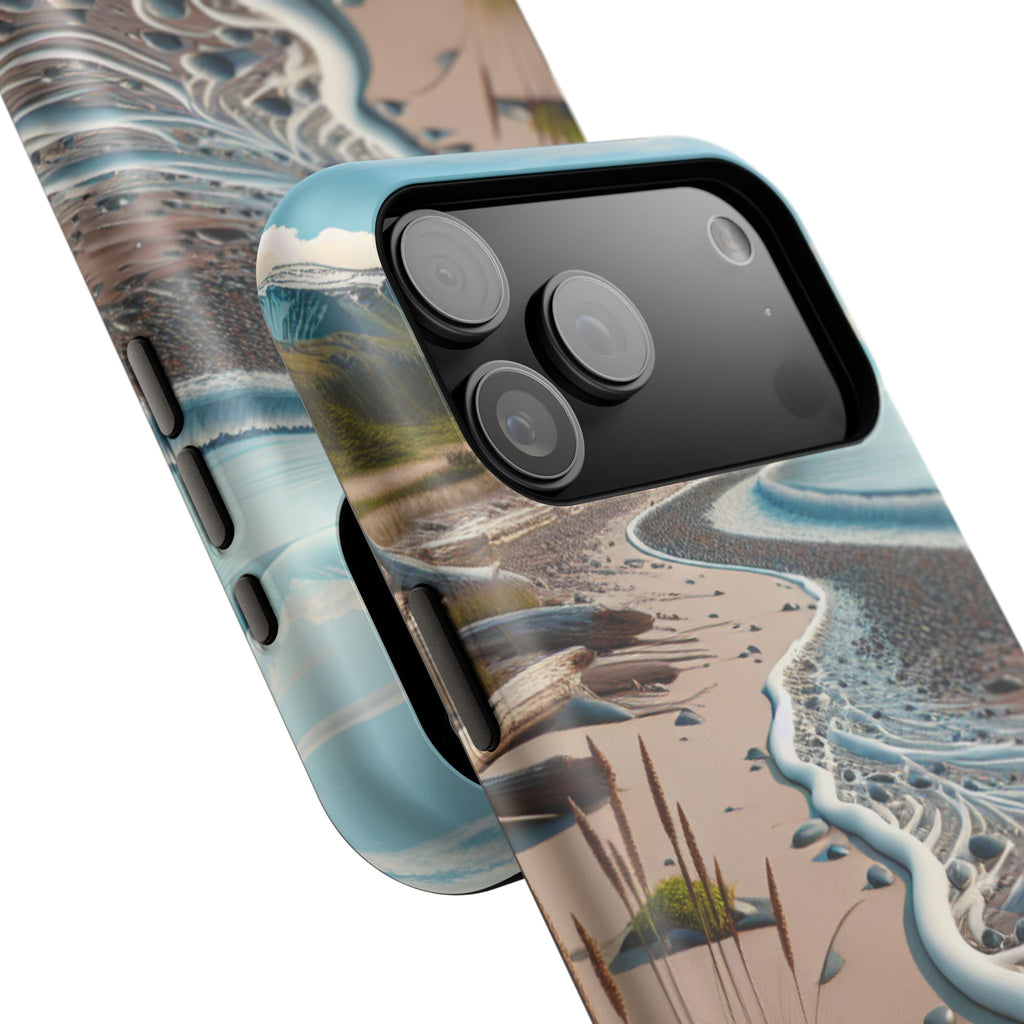 Beach Landscape Impact Resistant Phone Case
