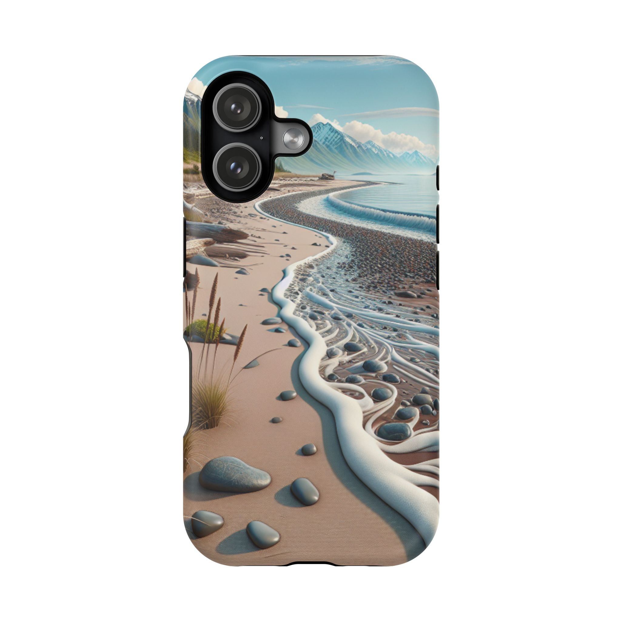 Beach Landscape Impact Resistant Phone Case