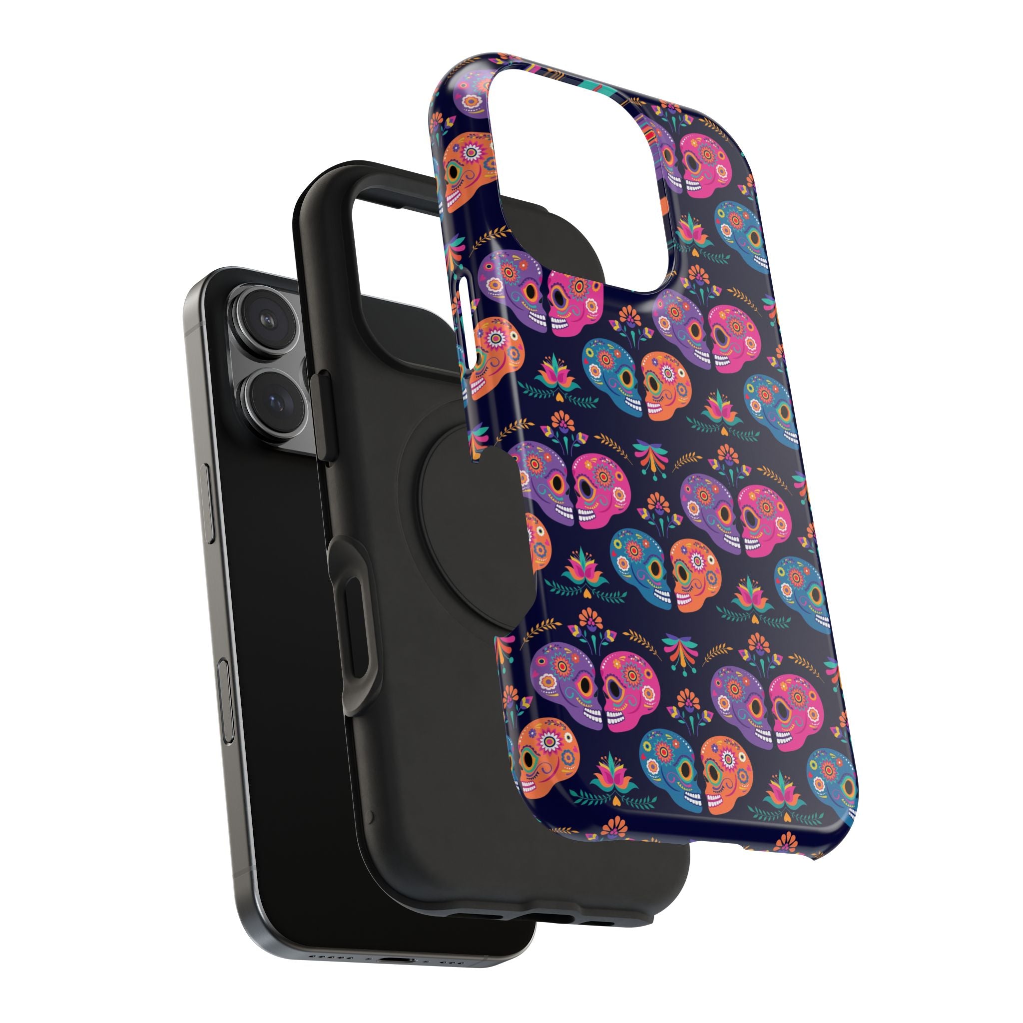 Colorful Skull Phone Case