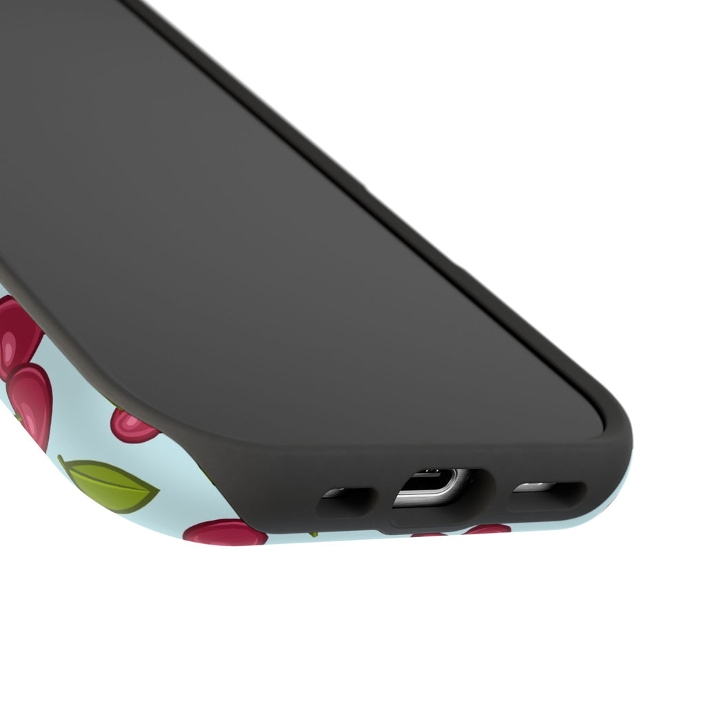 Cherry Pattern Phone Case, Cute Cherry