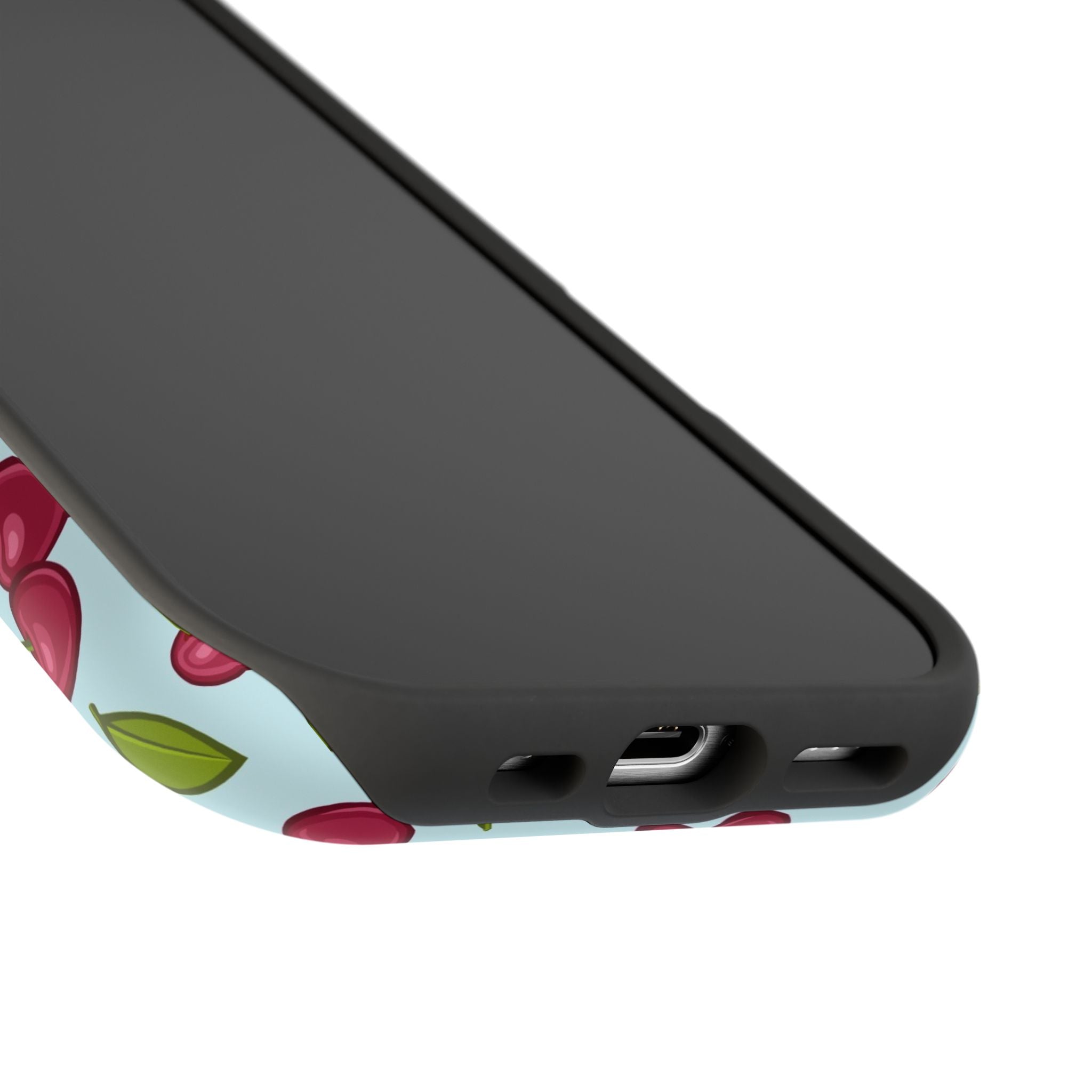 Cherry Pattern Phone Case, Cute Cherry