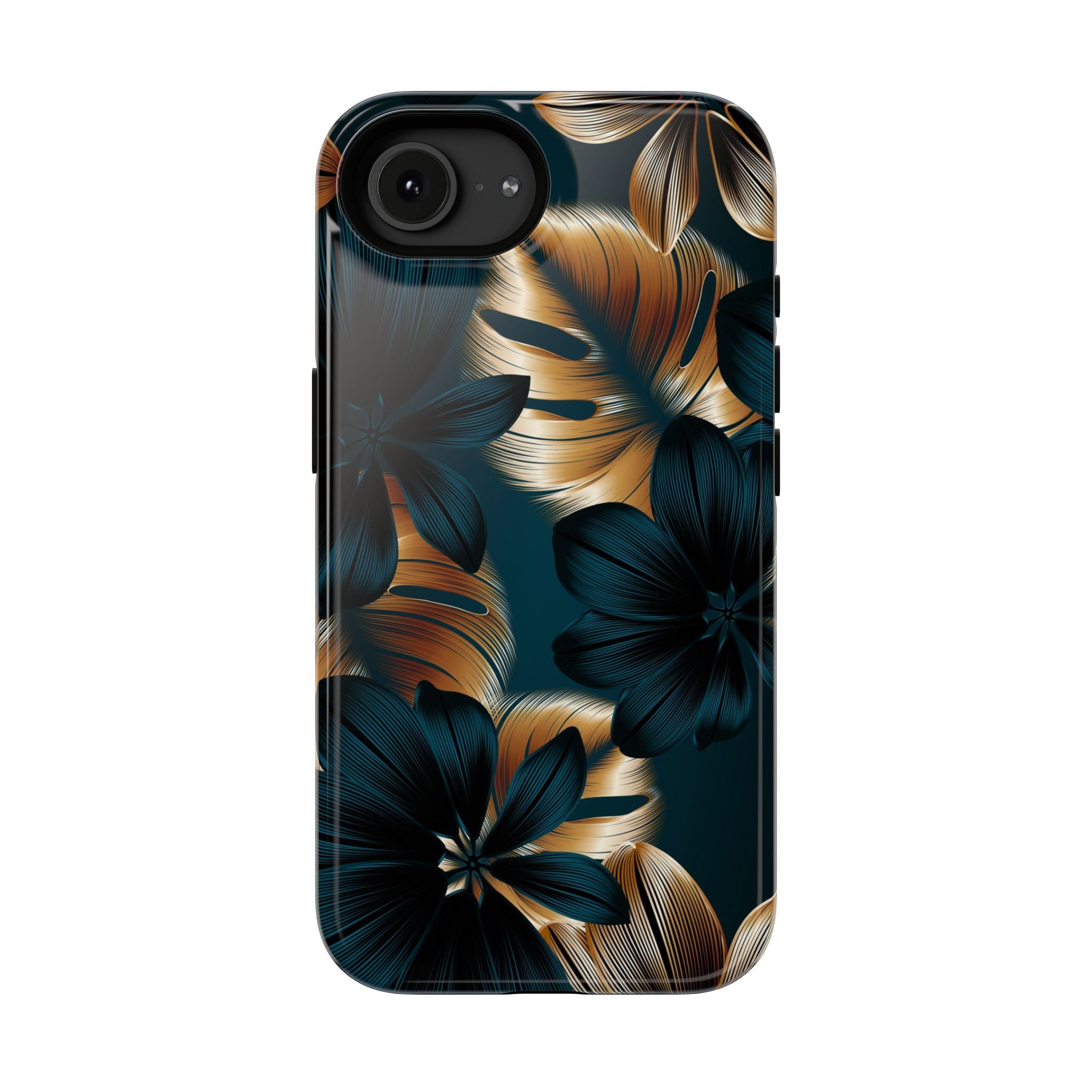 Floral Impact-Resistant Phone Case