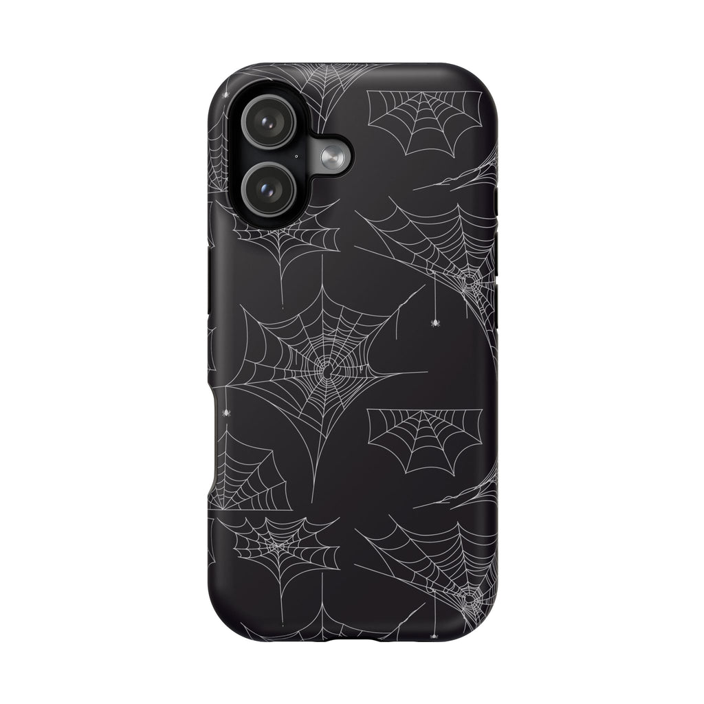 Spider Web Gothic Halloween Protective Cover for iPhones and Galaxy Phones