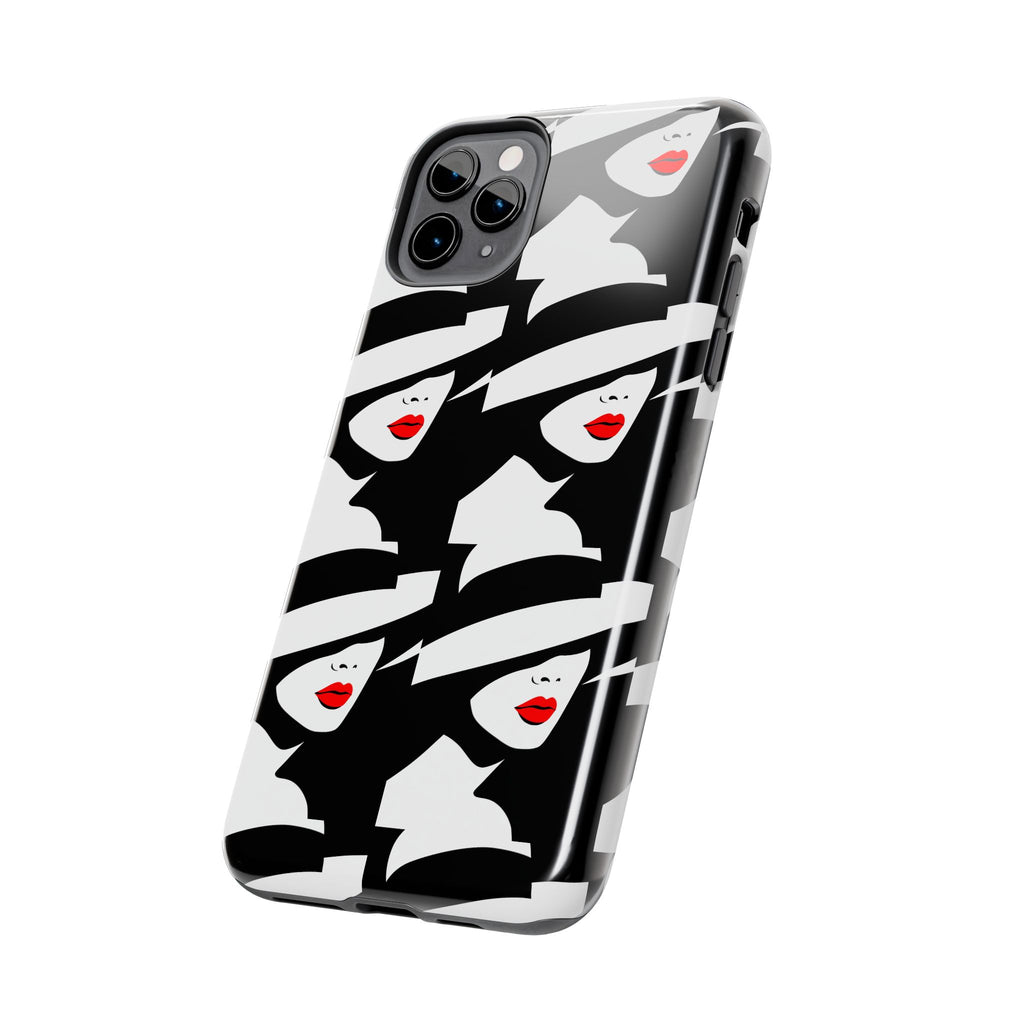 Retro Chic Tough Phone Case