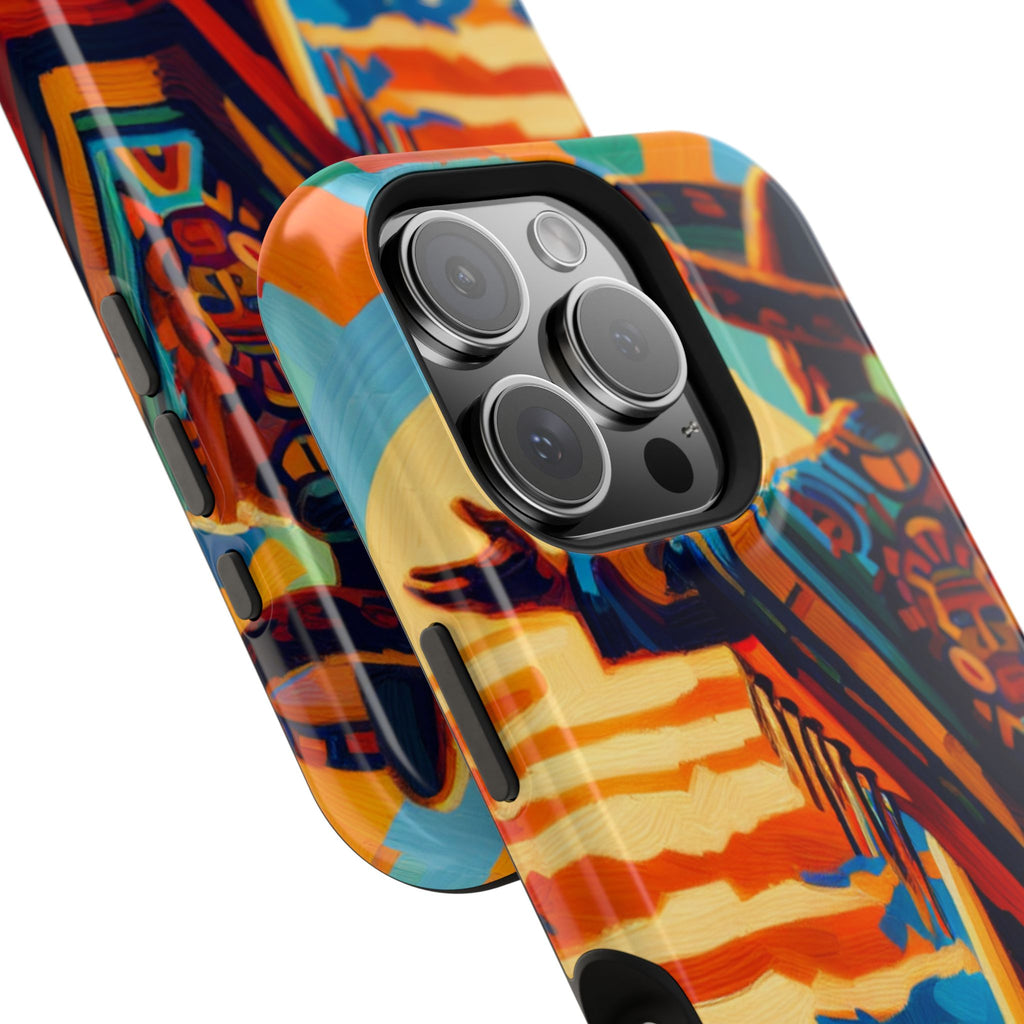 Impact Resistant Phone Case Sombrero Man Art