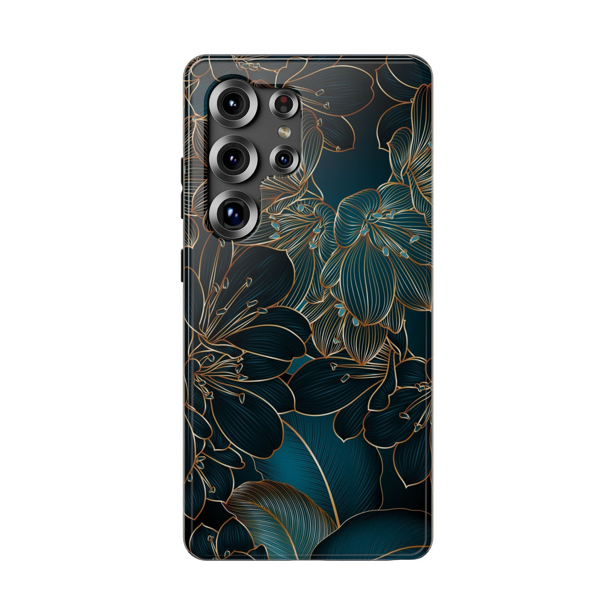Floral Midnight Impact-Resistant New iPhone Phone Case