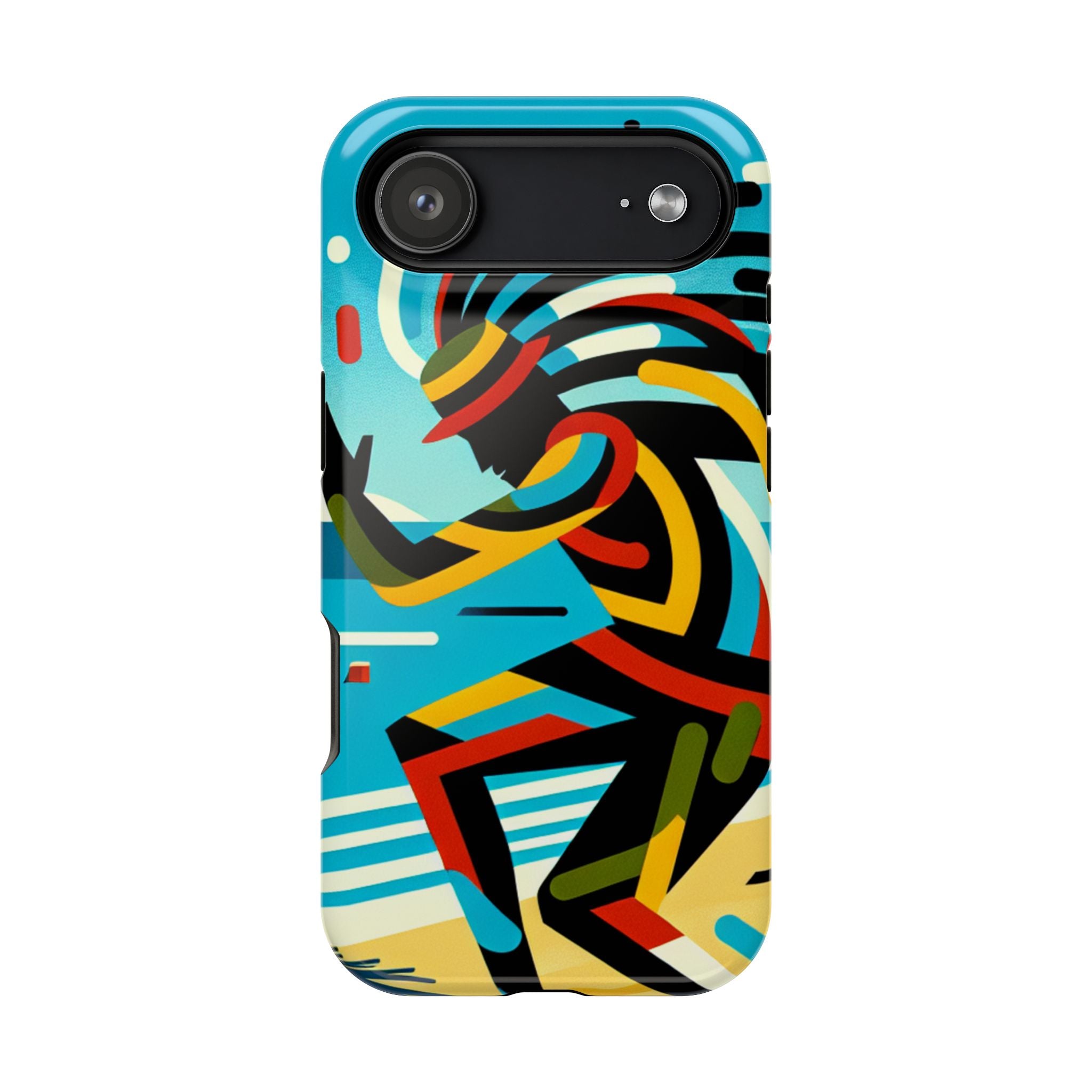 Vibrant Tribal Runner Impact Resistant Phone Case