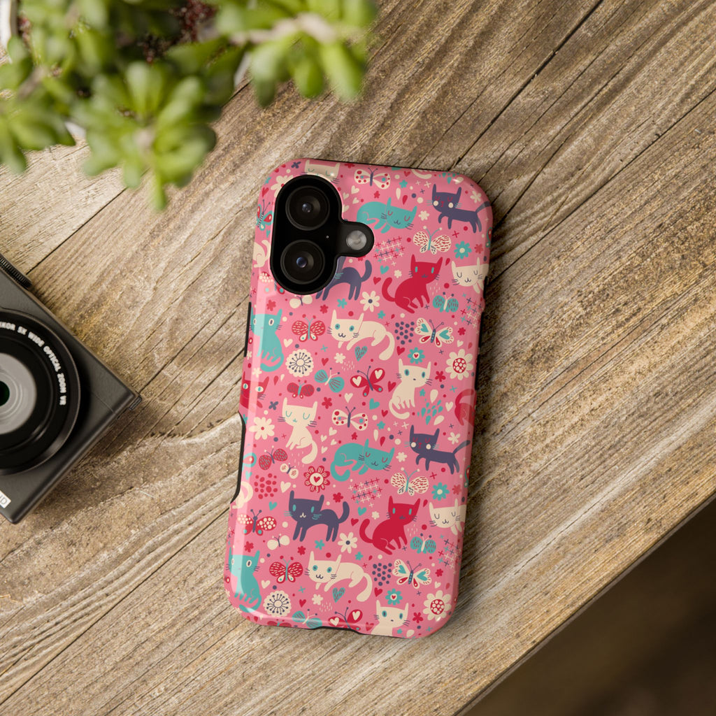 Colorful Cat Phone Case