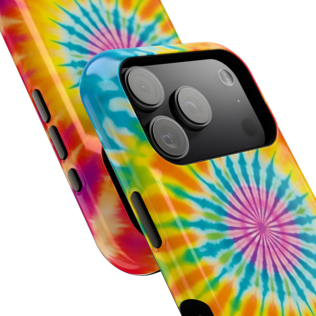 Colorful Tie-Dye Impact-Resistant Phone Case