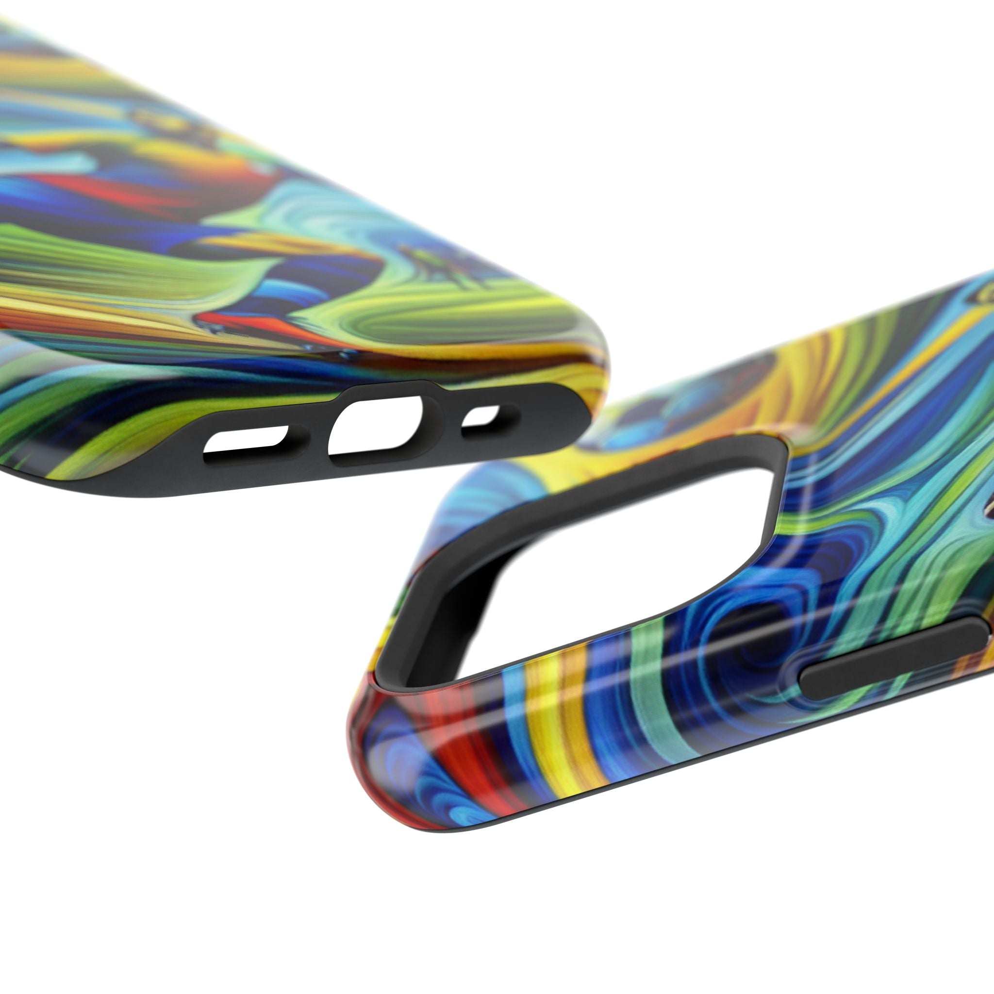 Colorful Soccer Impact Resistant Phone Case