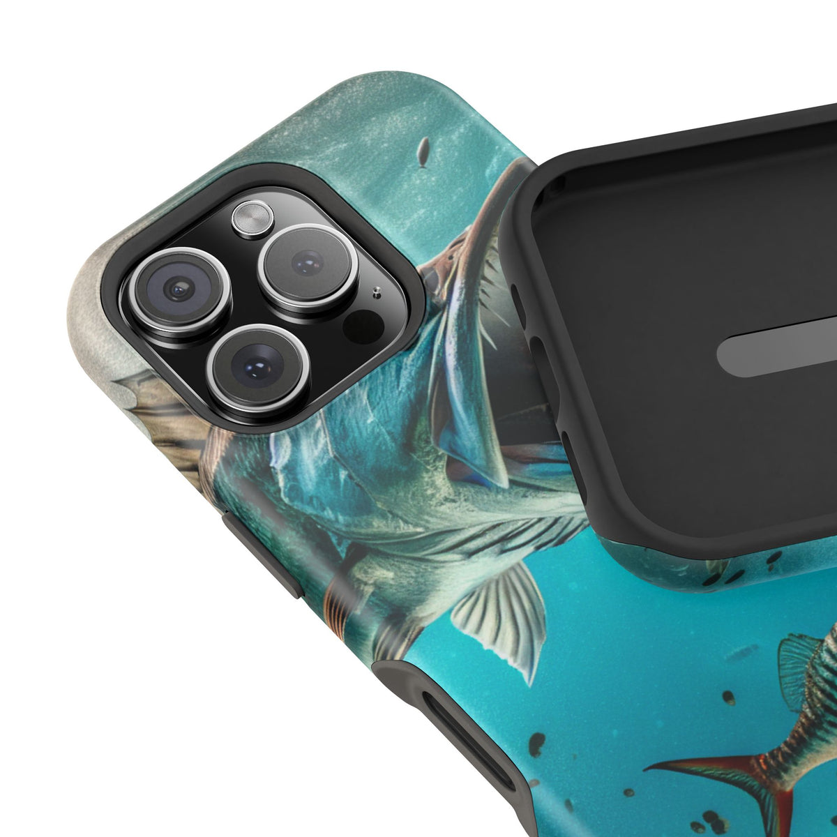 Phone Case — Realistic Barracuda Underwater Impact-Resistant Phone Case