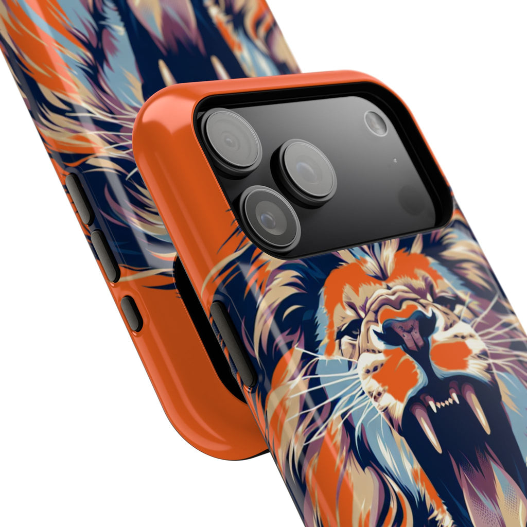 Wild Roar Lion Impact Resistant Phone Case