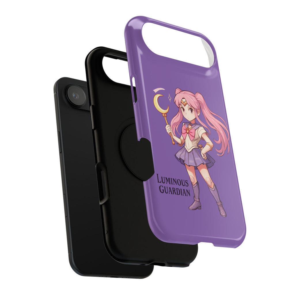 Luminous Guardian Phone Case, Impact-Resistant