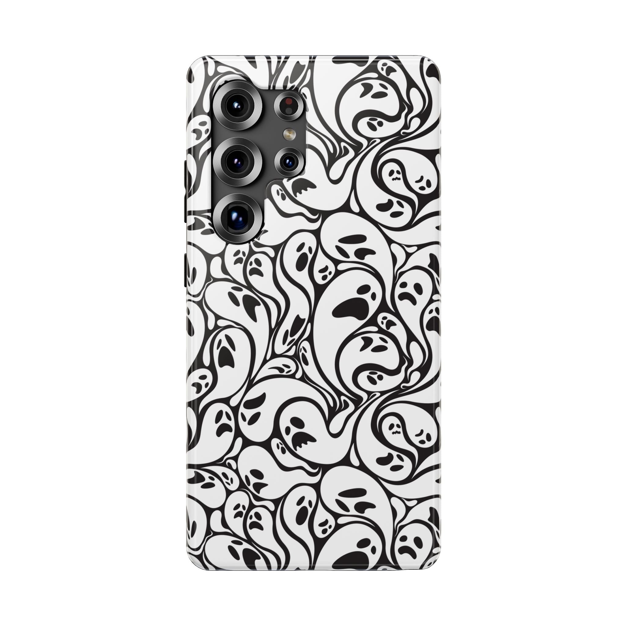Halloween Ghostly Vibes Impact-Resistant Phone Case