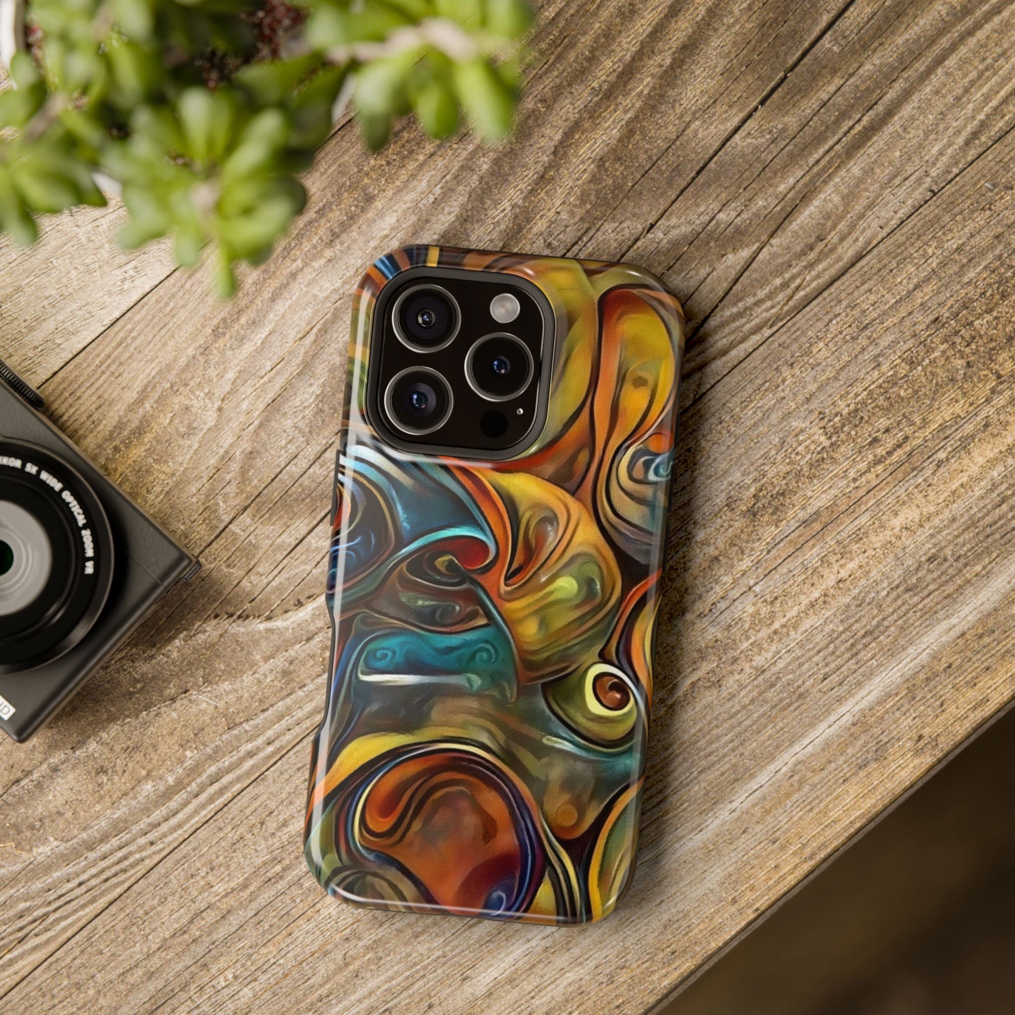 Artistic Impact-Resistant Phone Cases