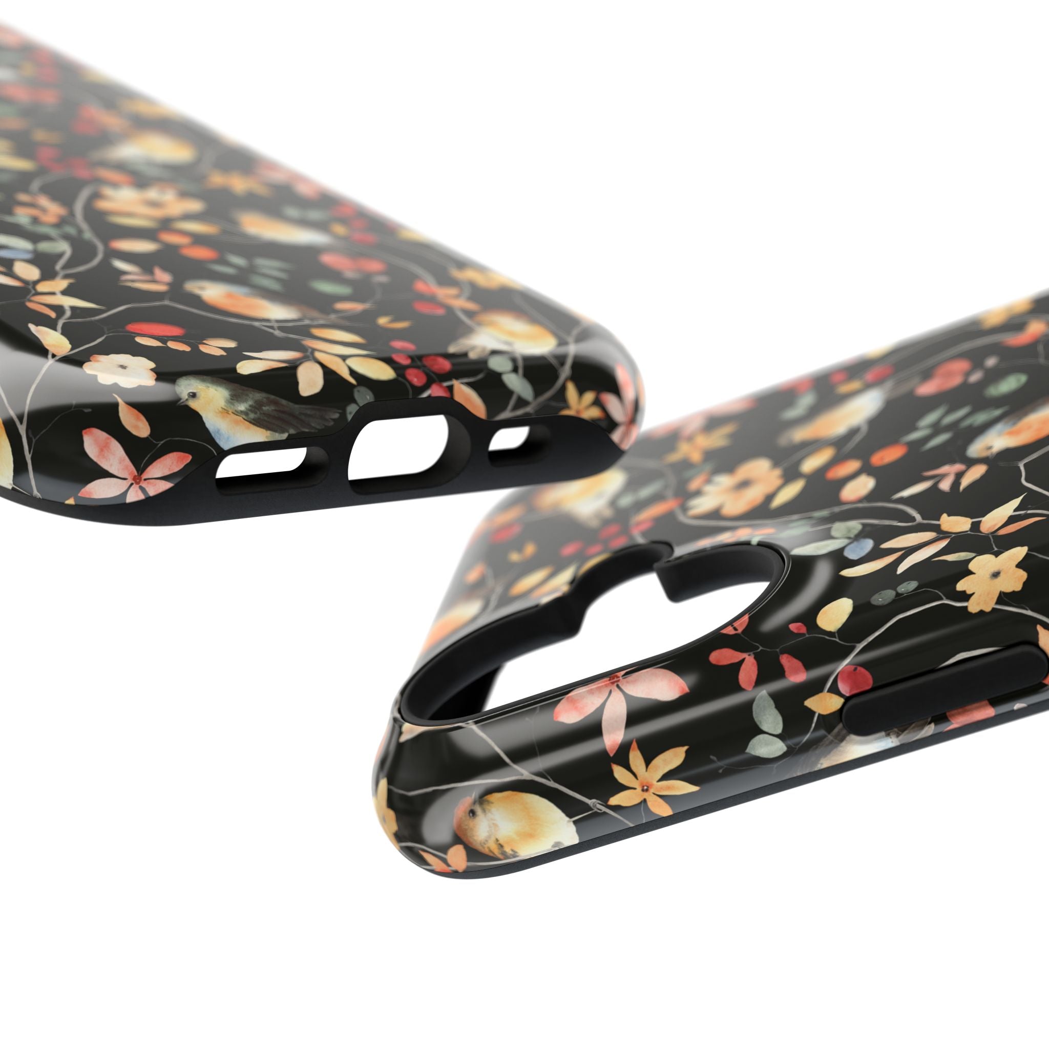 Floral Impact-Resistant Phone Case