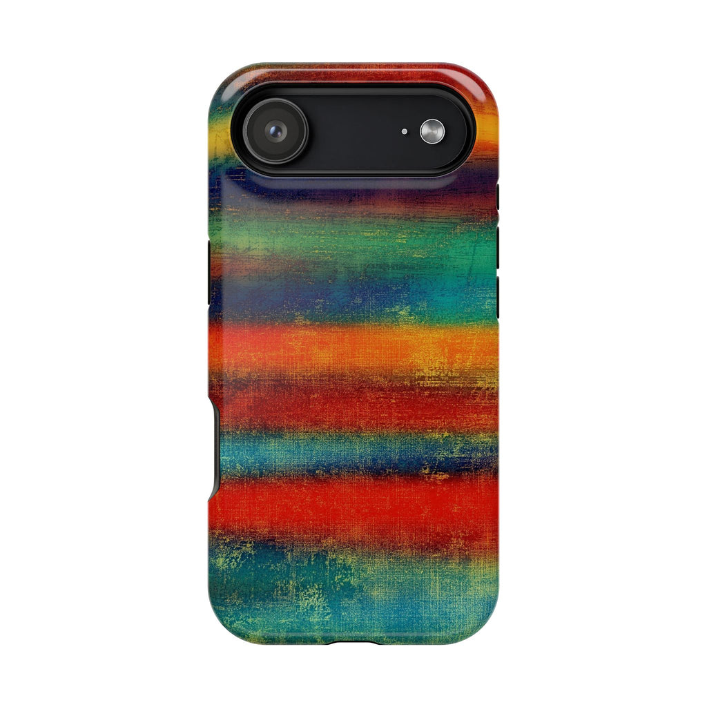 Colorful Striped Impact-Resistant Newest iPhone Protective Cover